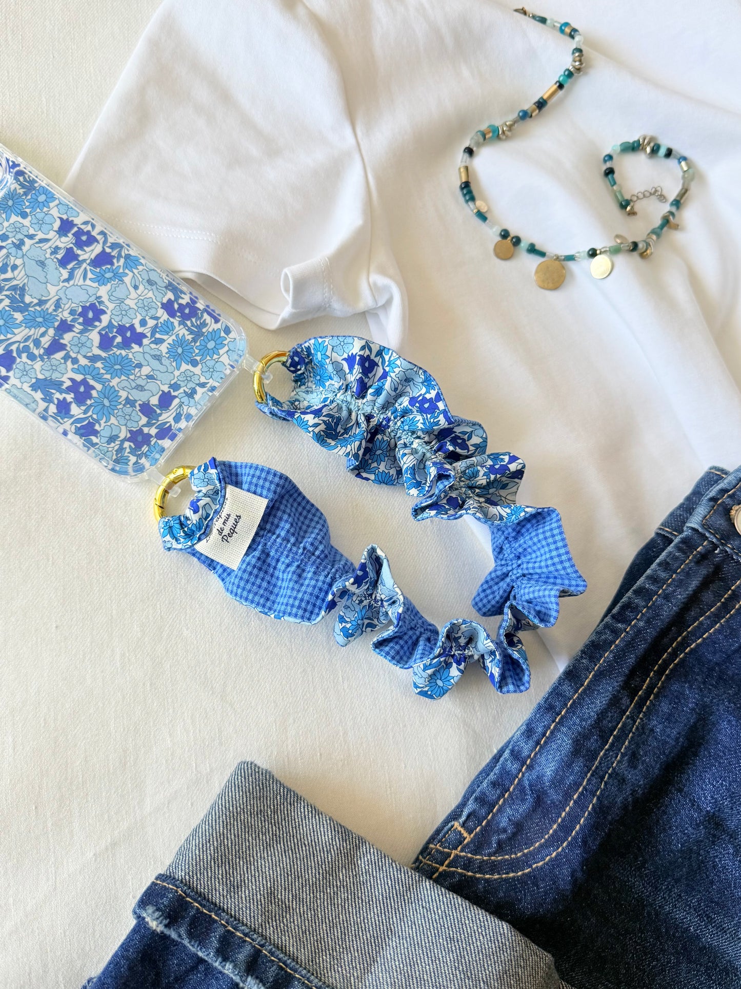 Conjunto Cuelga Movil Rizado Corto Liberty Hillgate y Vichy