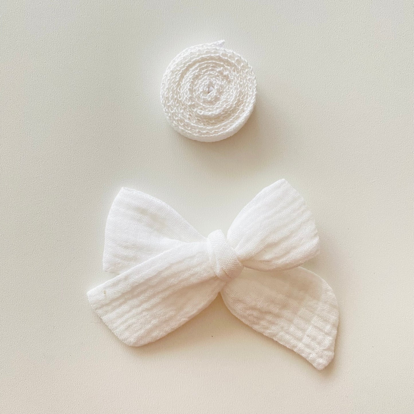 Lazo Nudo Bambula Blanco