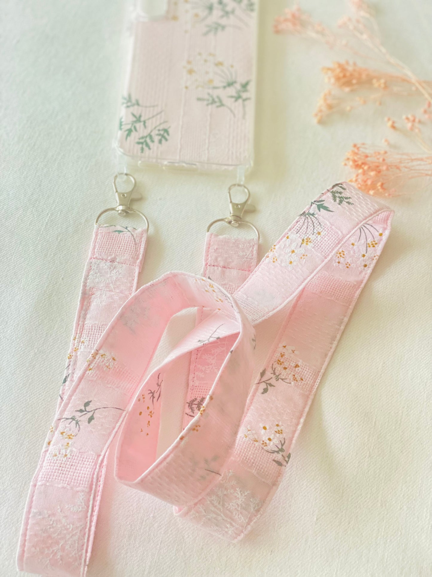 Conjunto Funda Cuelga Movil Milán Rosa