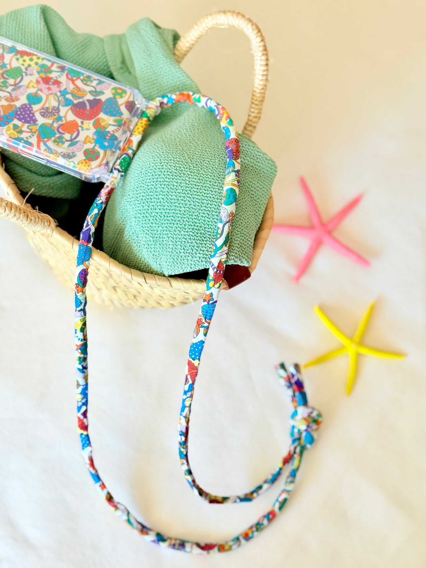 Conjunto Cuelga Movil (cordon) Liberty Setas