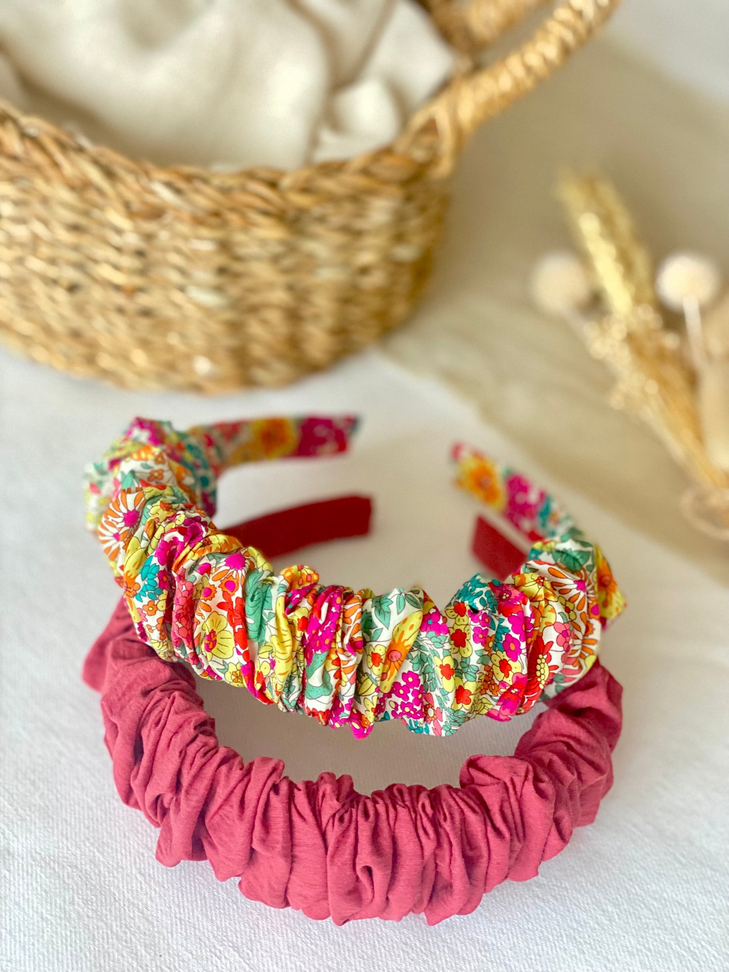 Diadema Scrunchie Marsala
