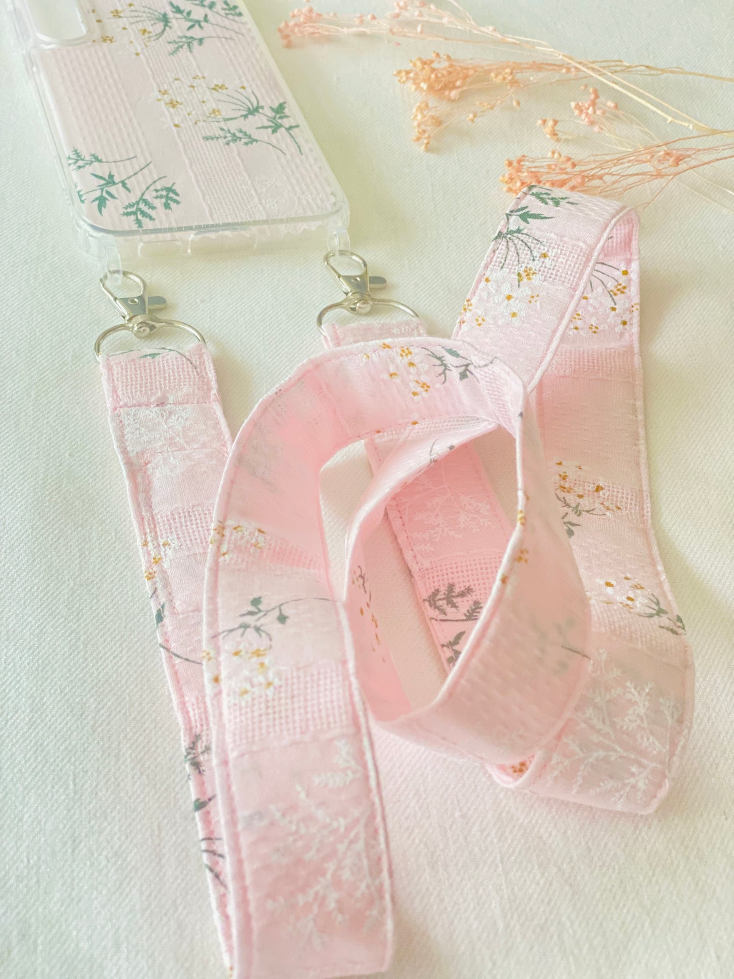 Conjunto Funda Cuelga Movil Milán Rosa