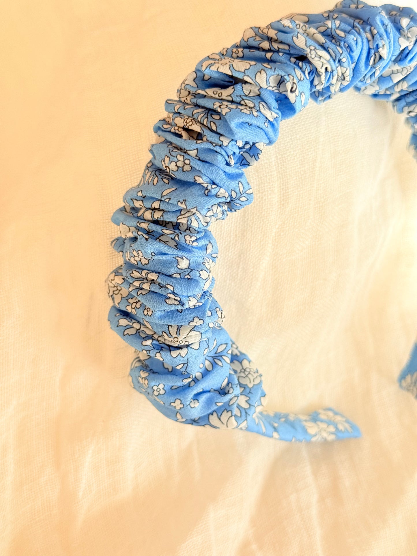 Diadema Scrunchie Liberty Tanna Azul