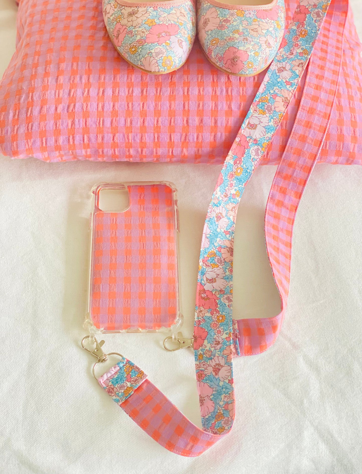 Conjunto Cuelga Movil Combinado Liberty Toscana y Vichy