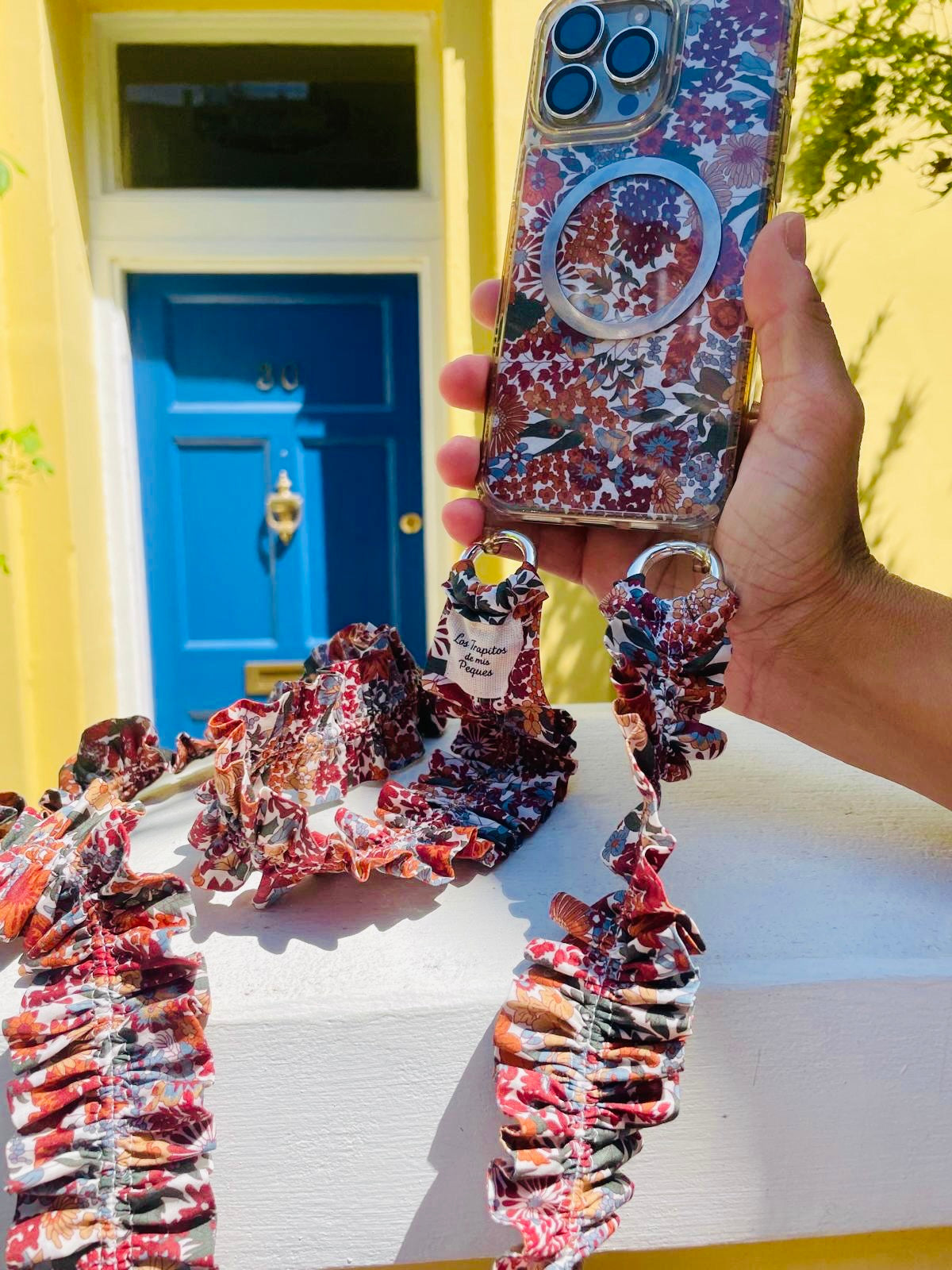 Conjunto Cuelga Movil Rizado Liberty Bloom
