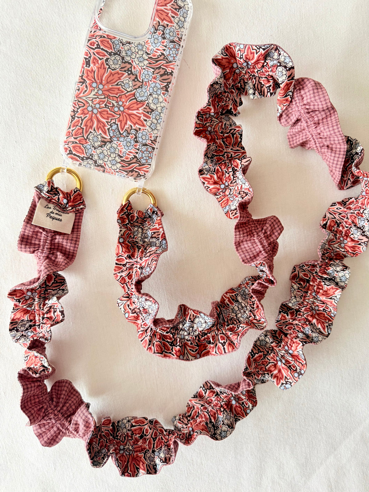 Conjunto Cuelga Móvil Liberty Siena y Vichy