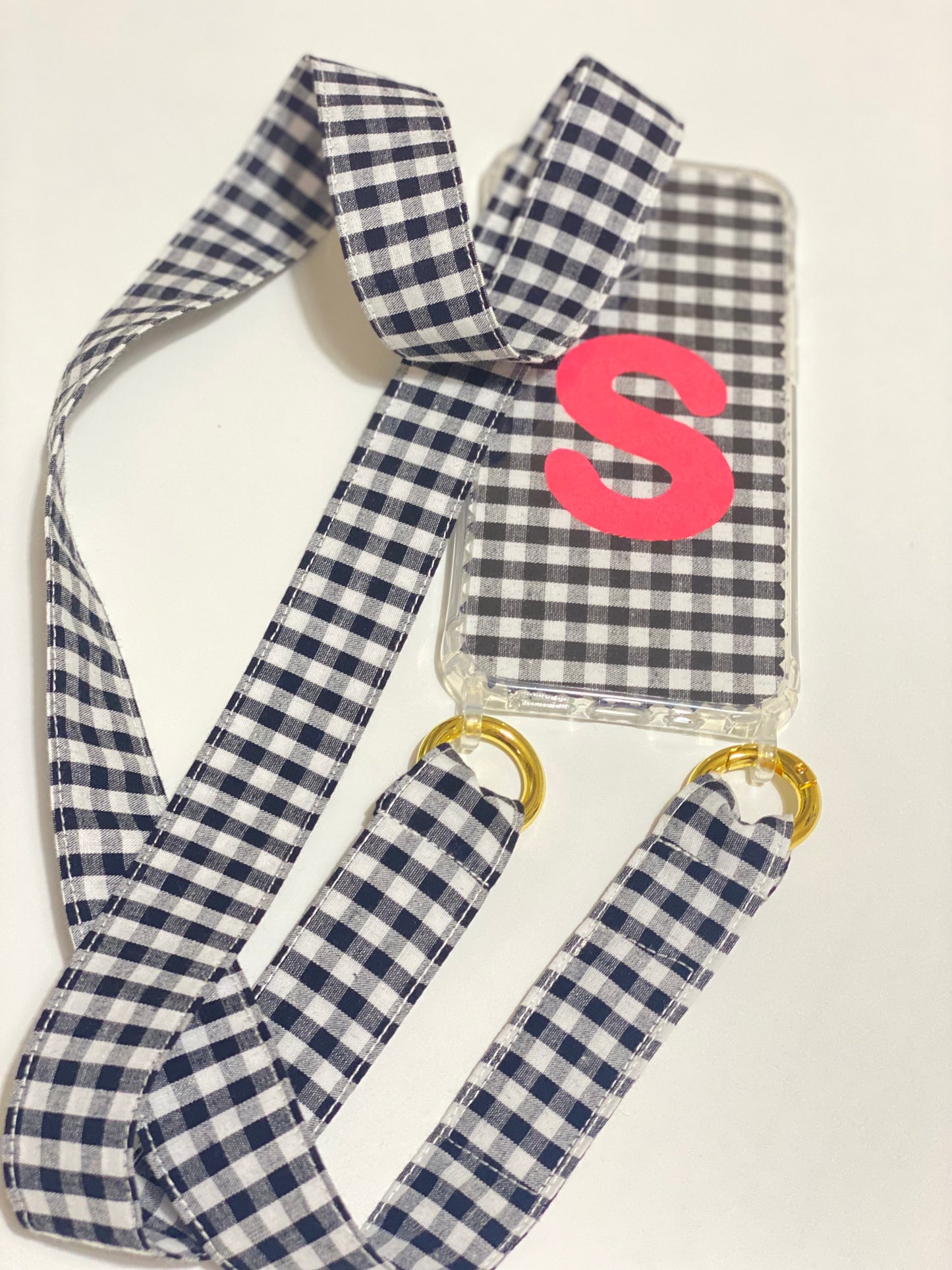 Conjunto Cuelga Movil Vichy Negro