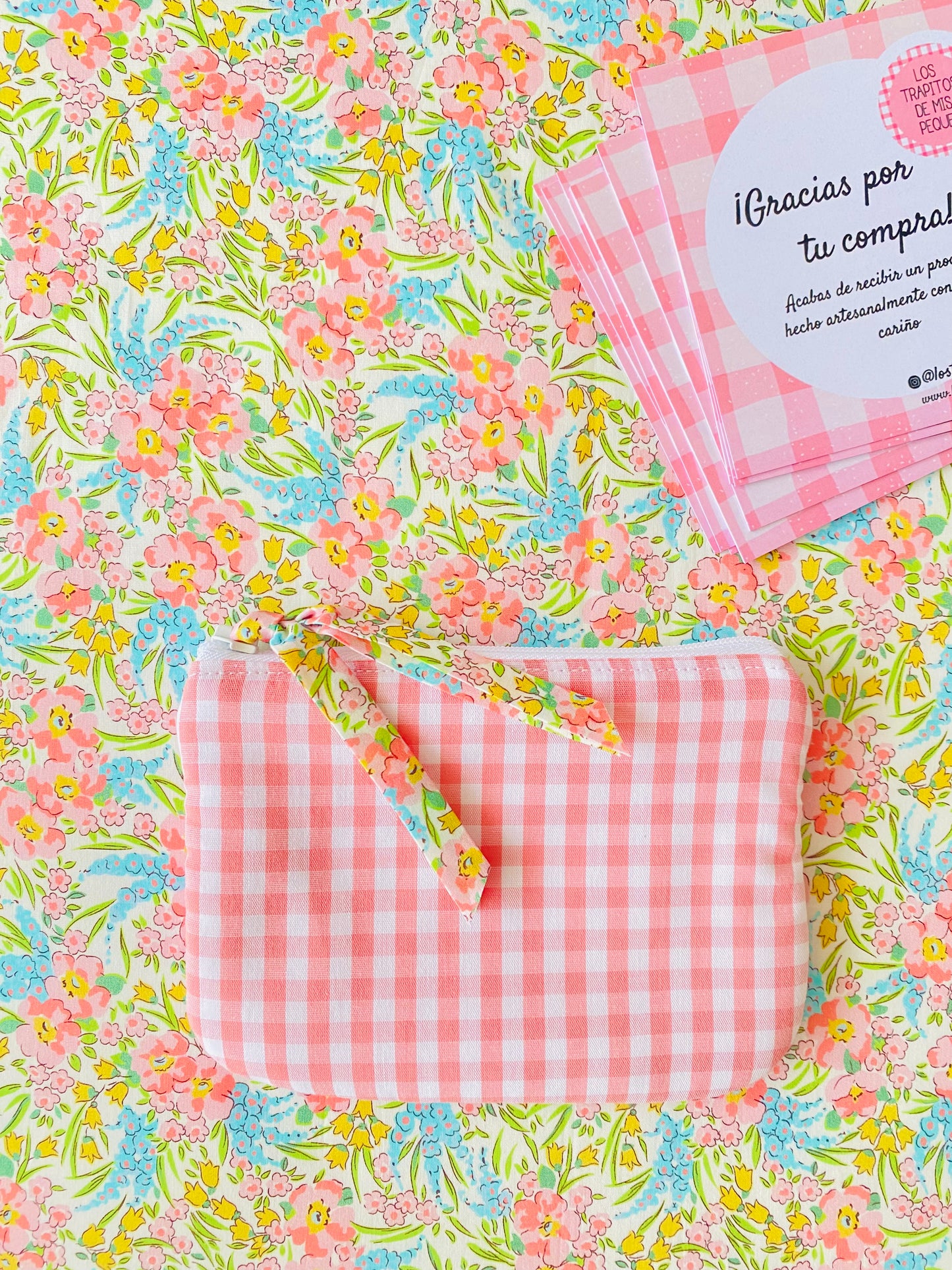 Monedero Vichy Rosa
