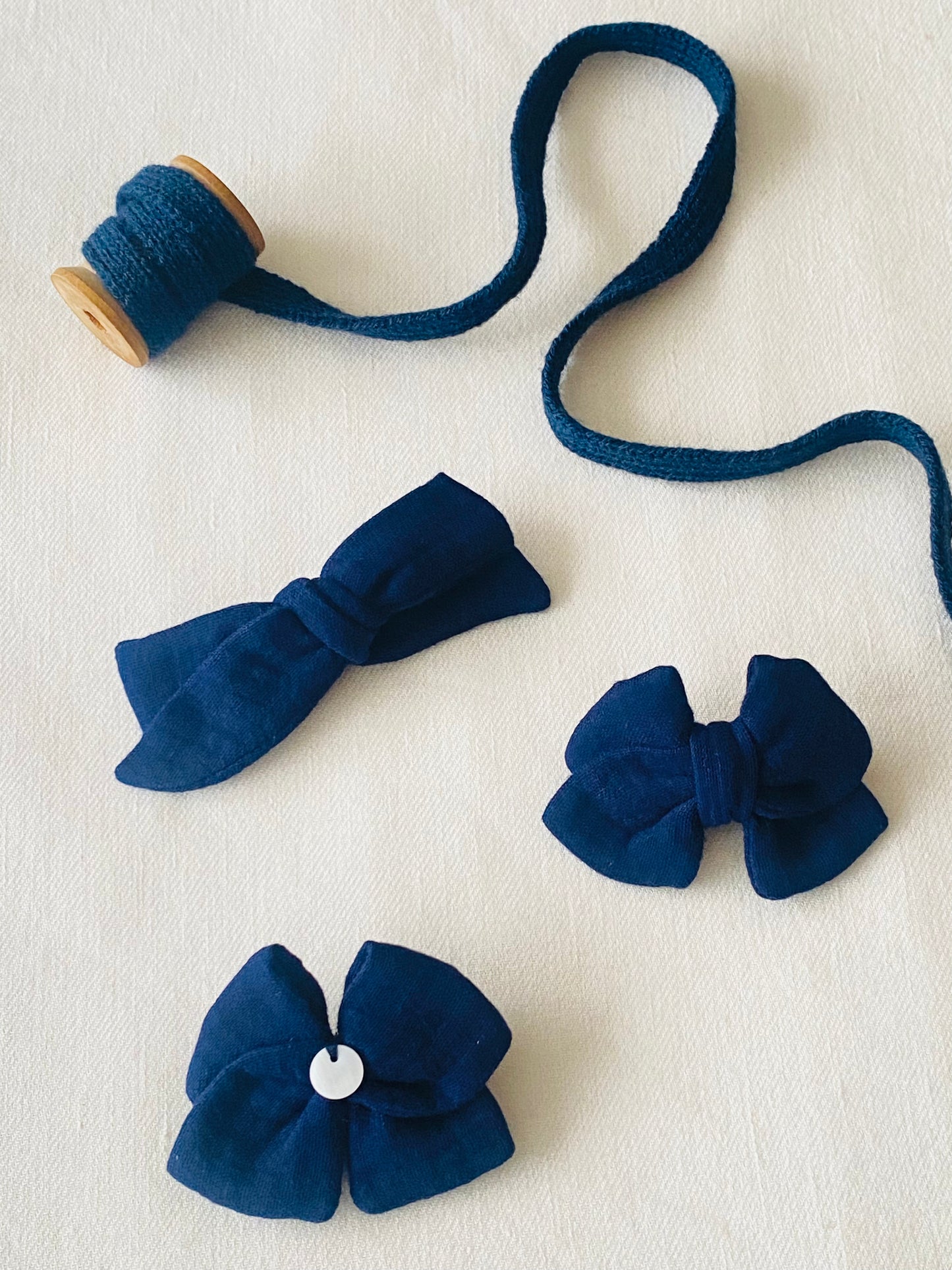 Lazo Nácar Bambula Azul Marino
