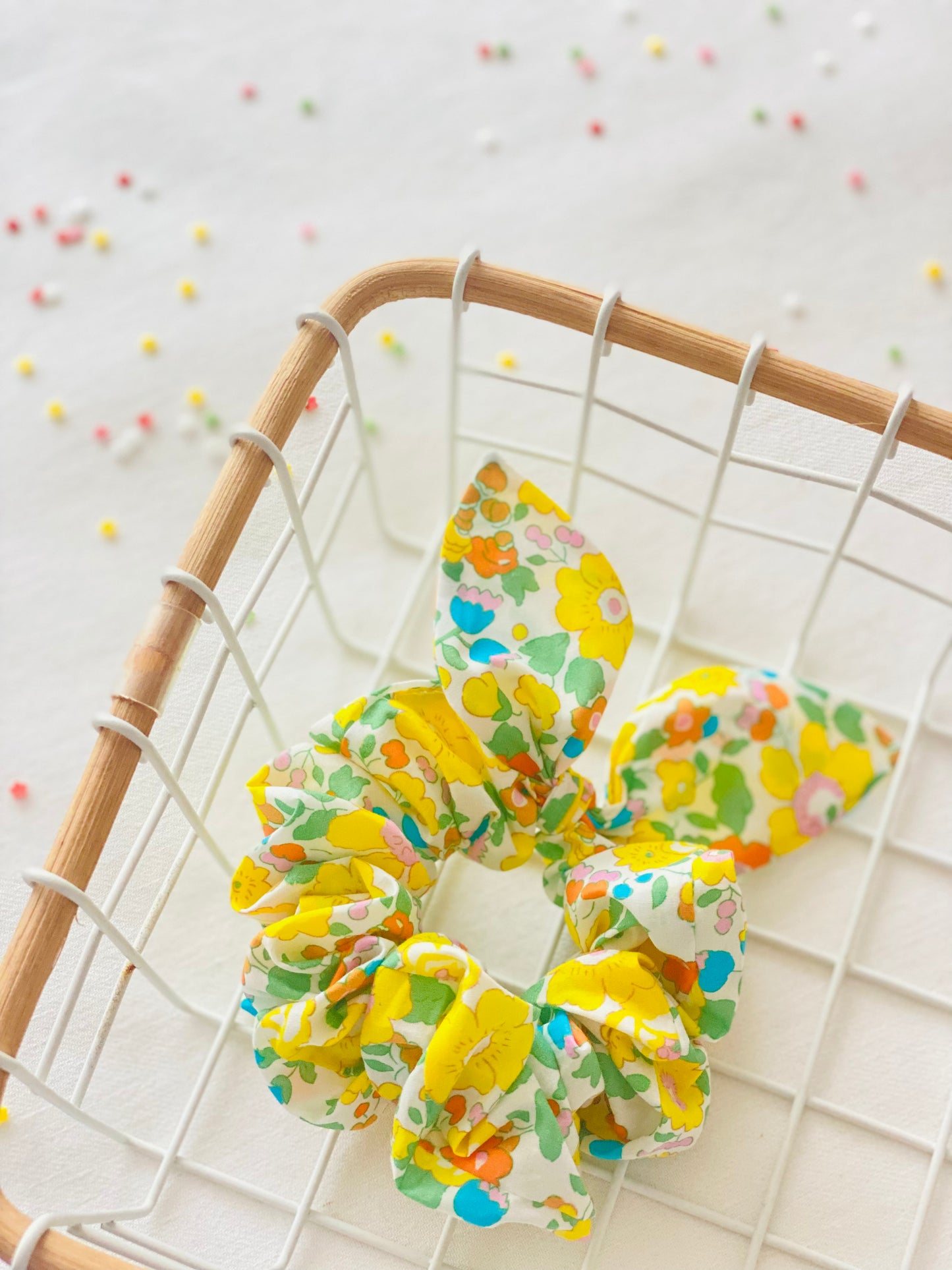 Scrunchie Orejitas Liberty Kilylea