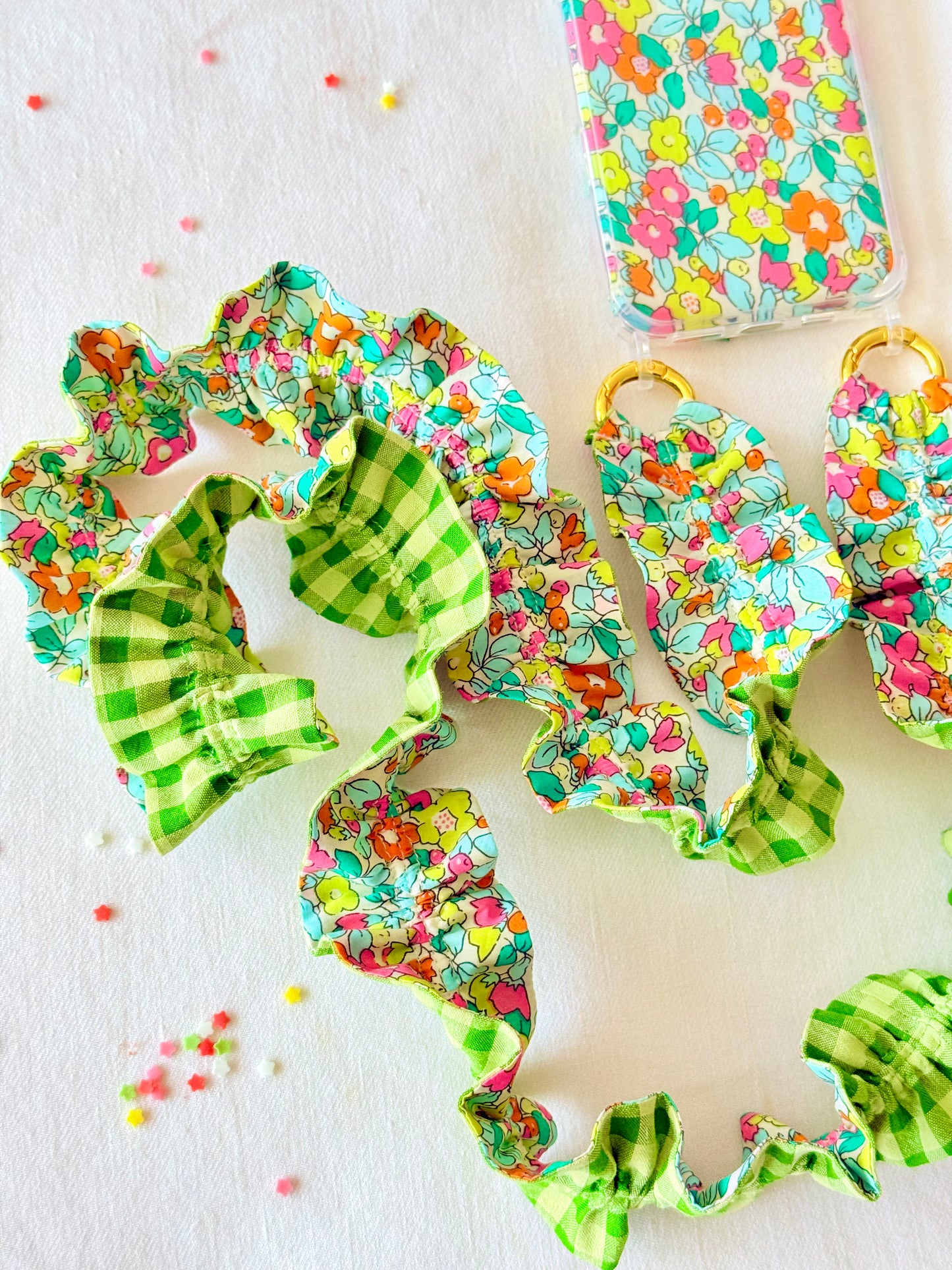 Conjunto Cuelga Movil Rizado Liberty Jane y Vichy