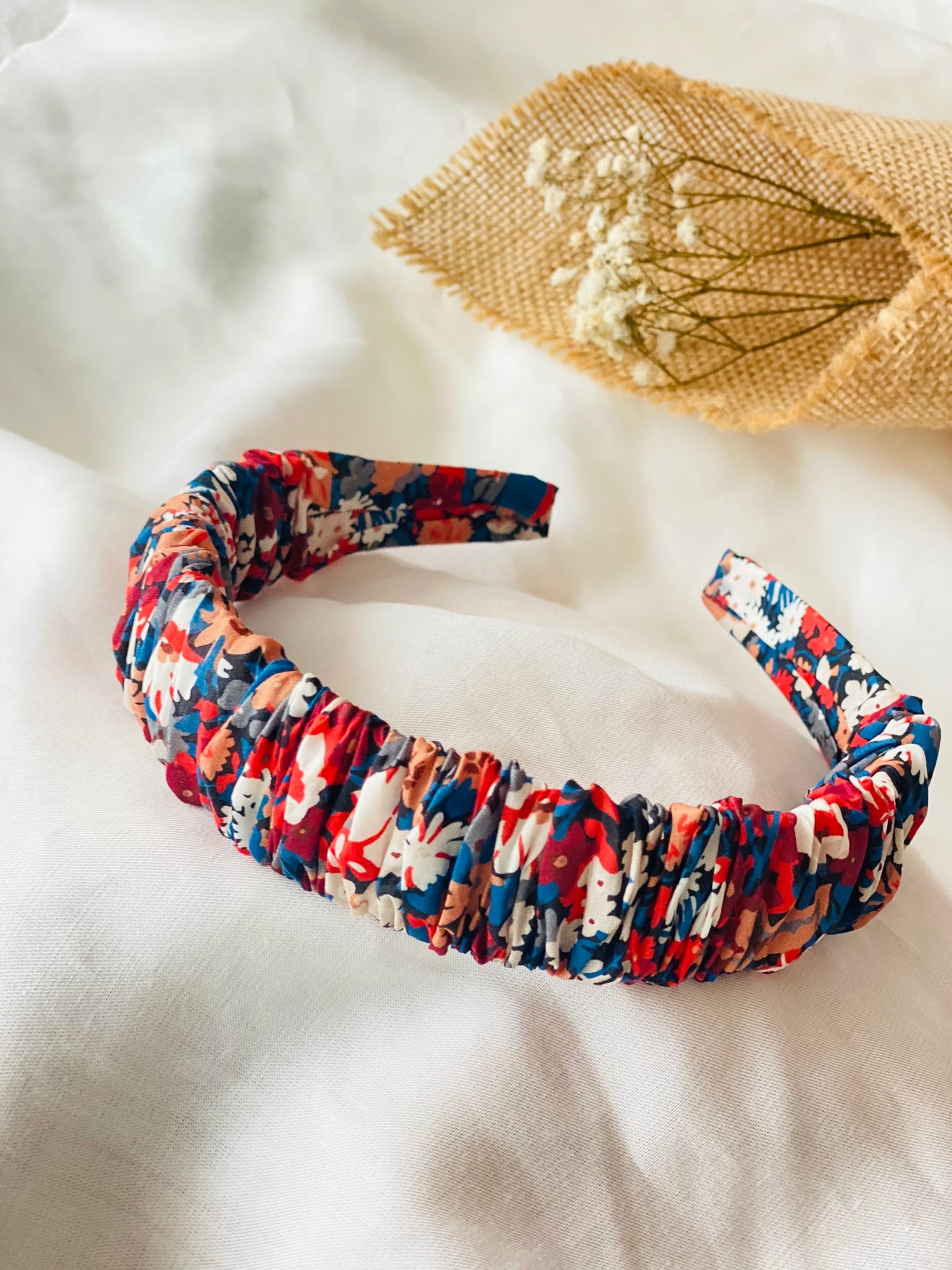 Diadema Scrunchie Liberty Tostado
