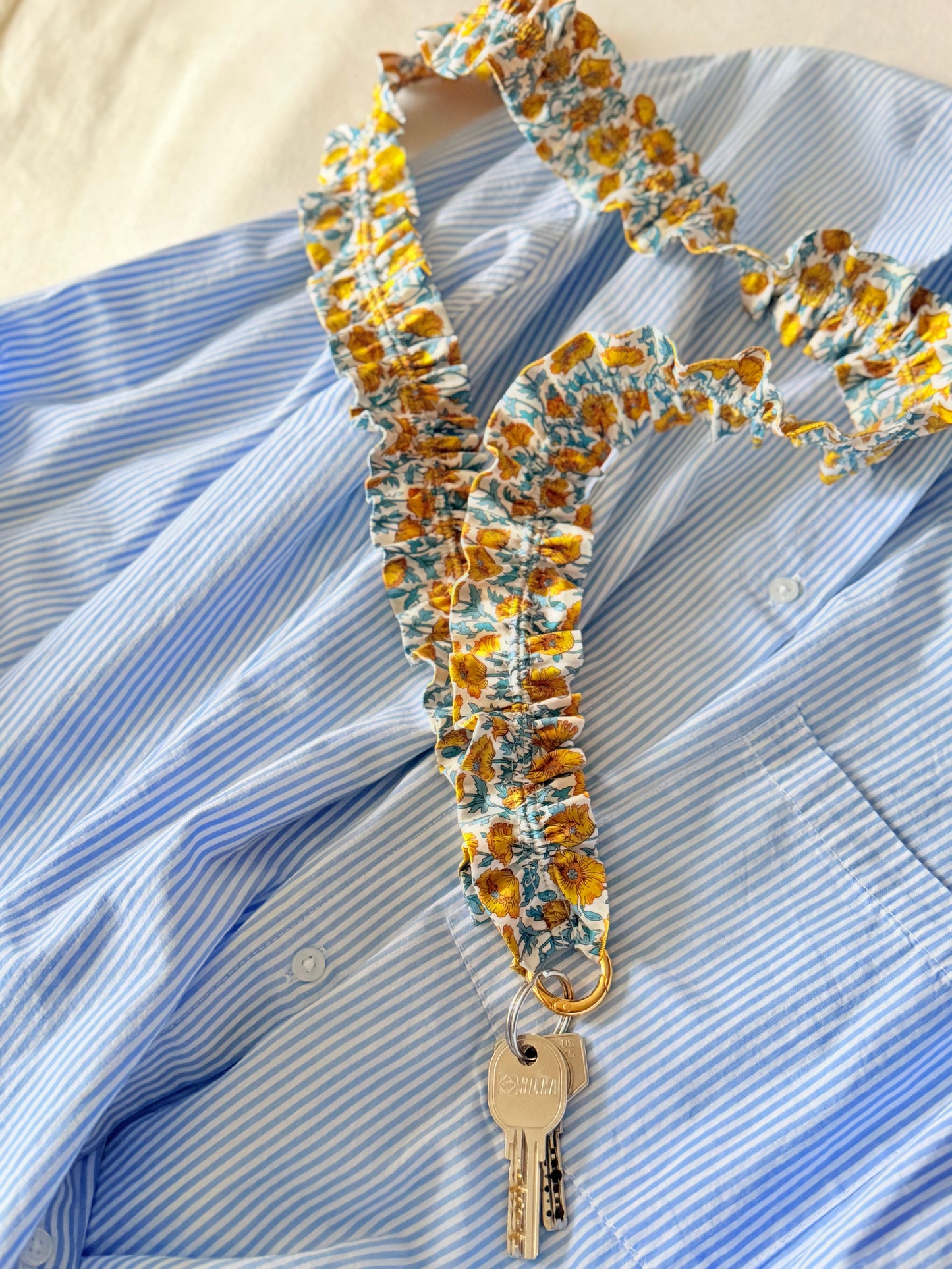 Cuelga Llaves / Landyards Rizado Liberty Kendra