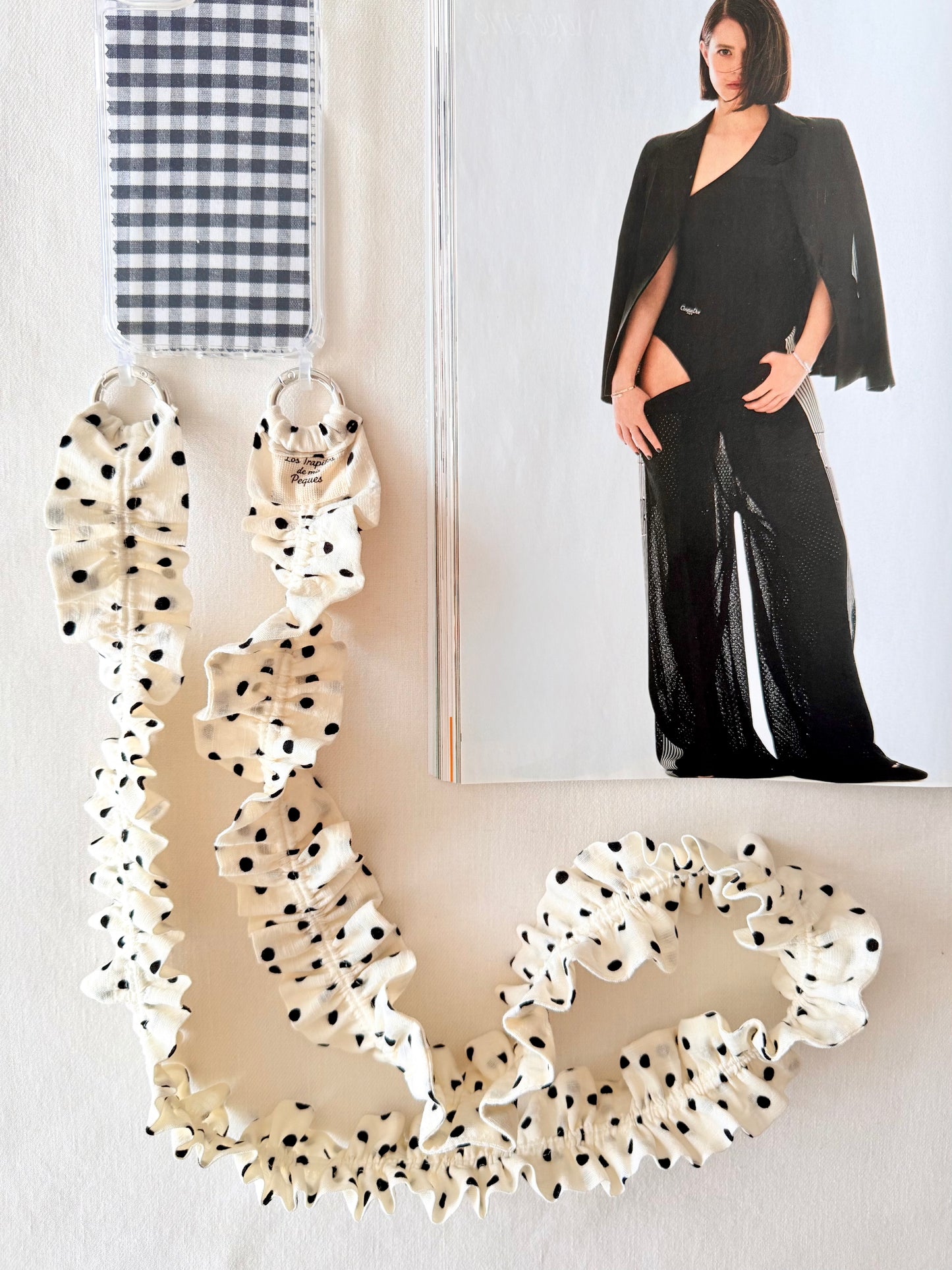 Conjunto Cuelga Movil Rizado Lunares