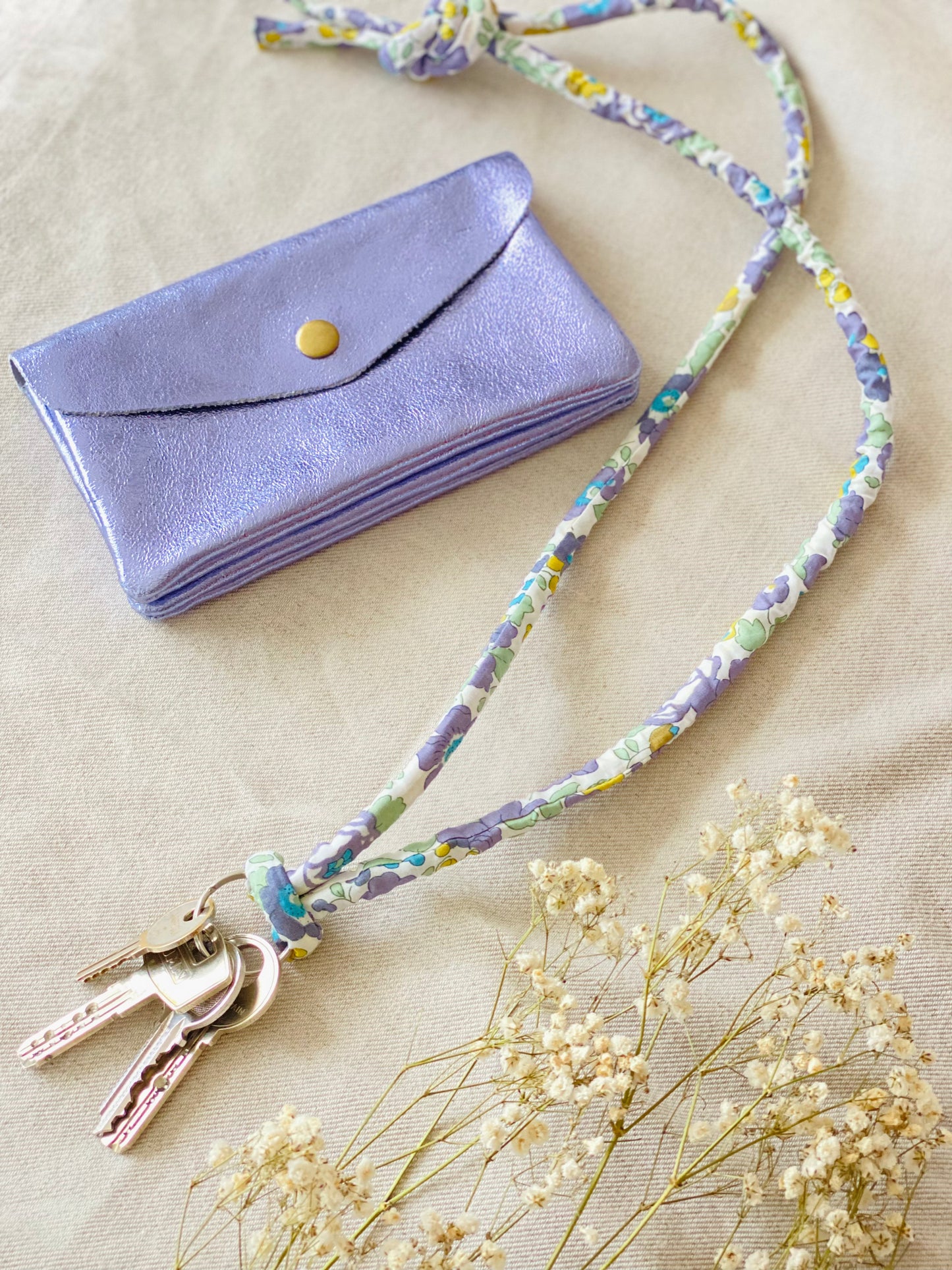 Cuelga Llaves / Landyards Cordon Liberty Betsy Lila