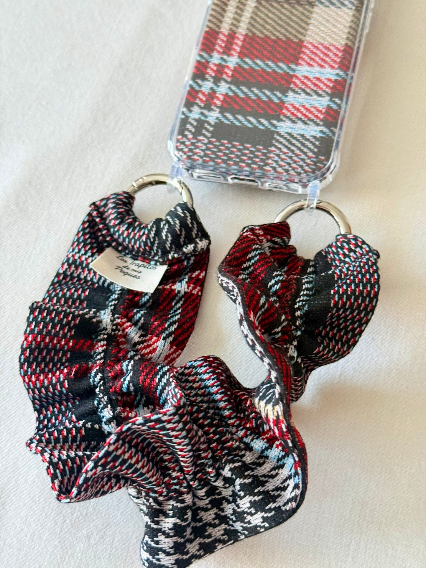 Conjunto Cuelga Movil Rizado Corto Tartan Fisterra