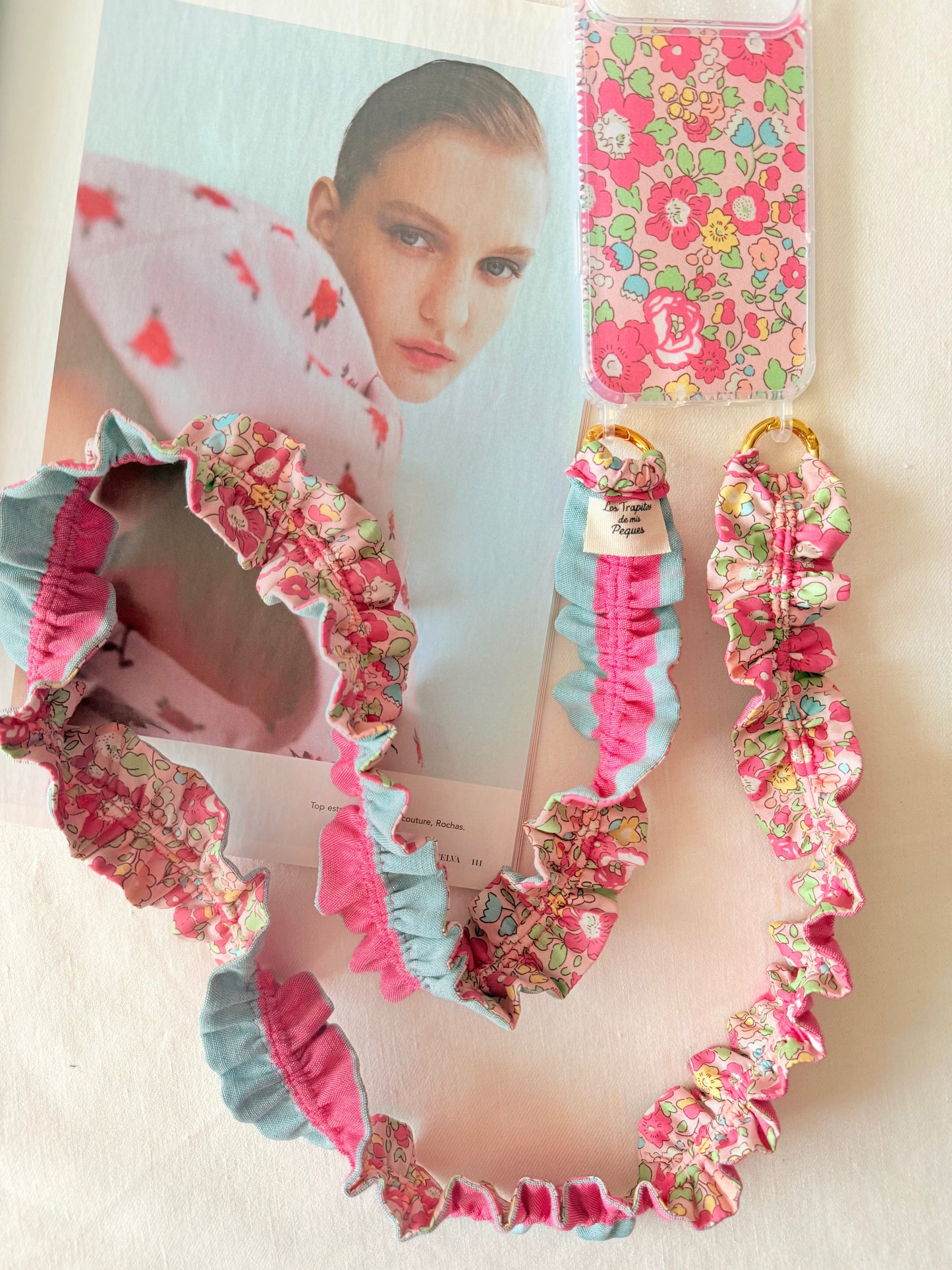 Conjunto Cuelga Móvil Liberty Taby y Rayas