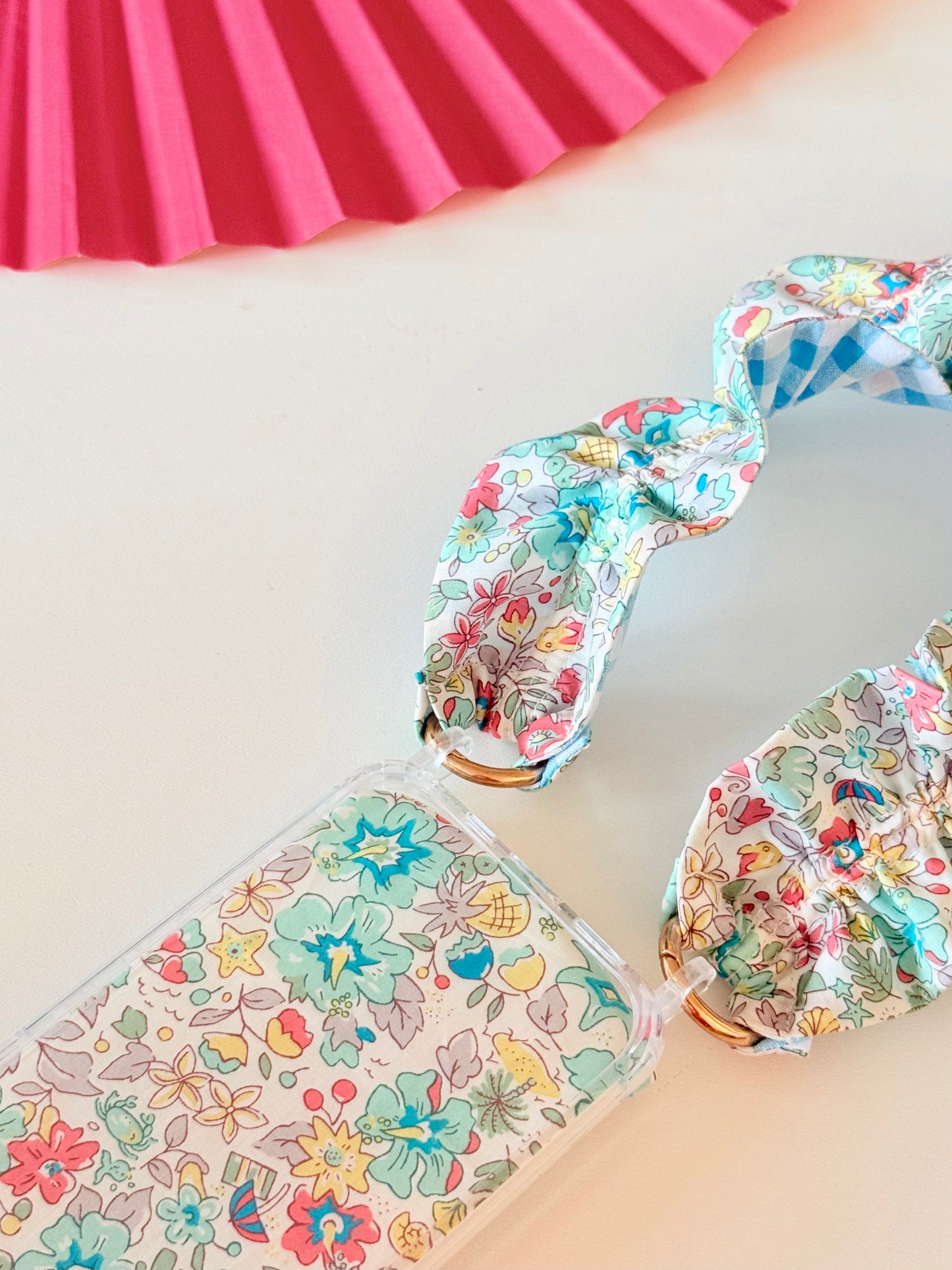 Conjunto Cuelga Movil Rizado Liberty Louise y Vichy