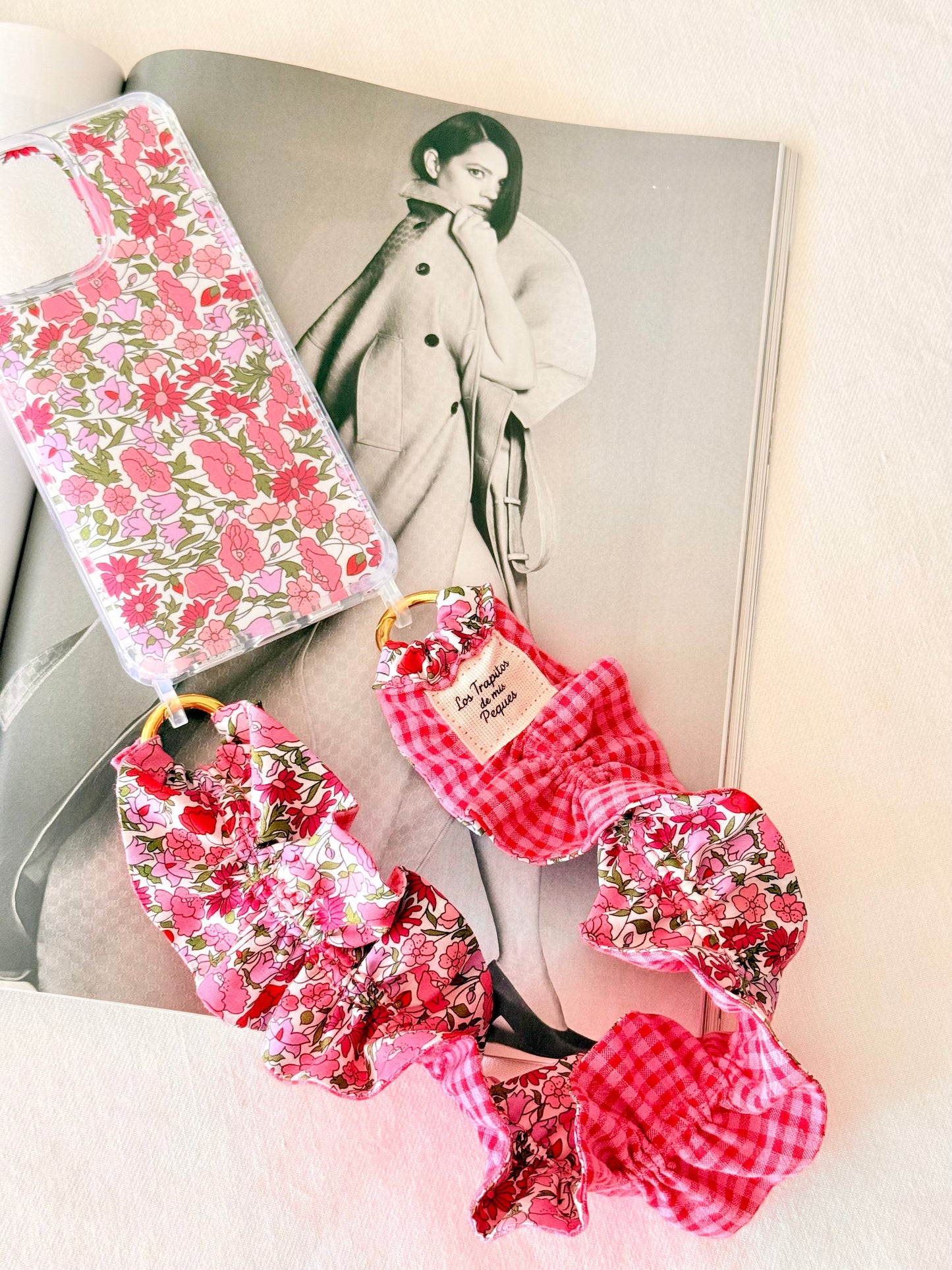 Conjunto Cuelga Movil Rizado Corto Liberty Abbey y Vichy