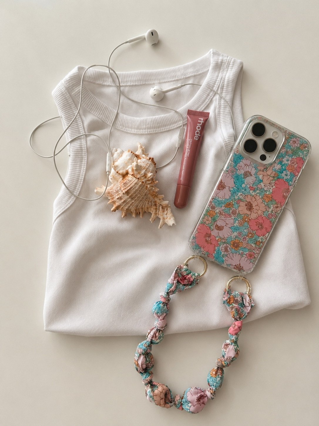 Conjunto Cuelga Móvil Corto Bolitas Liberty Toscana