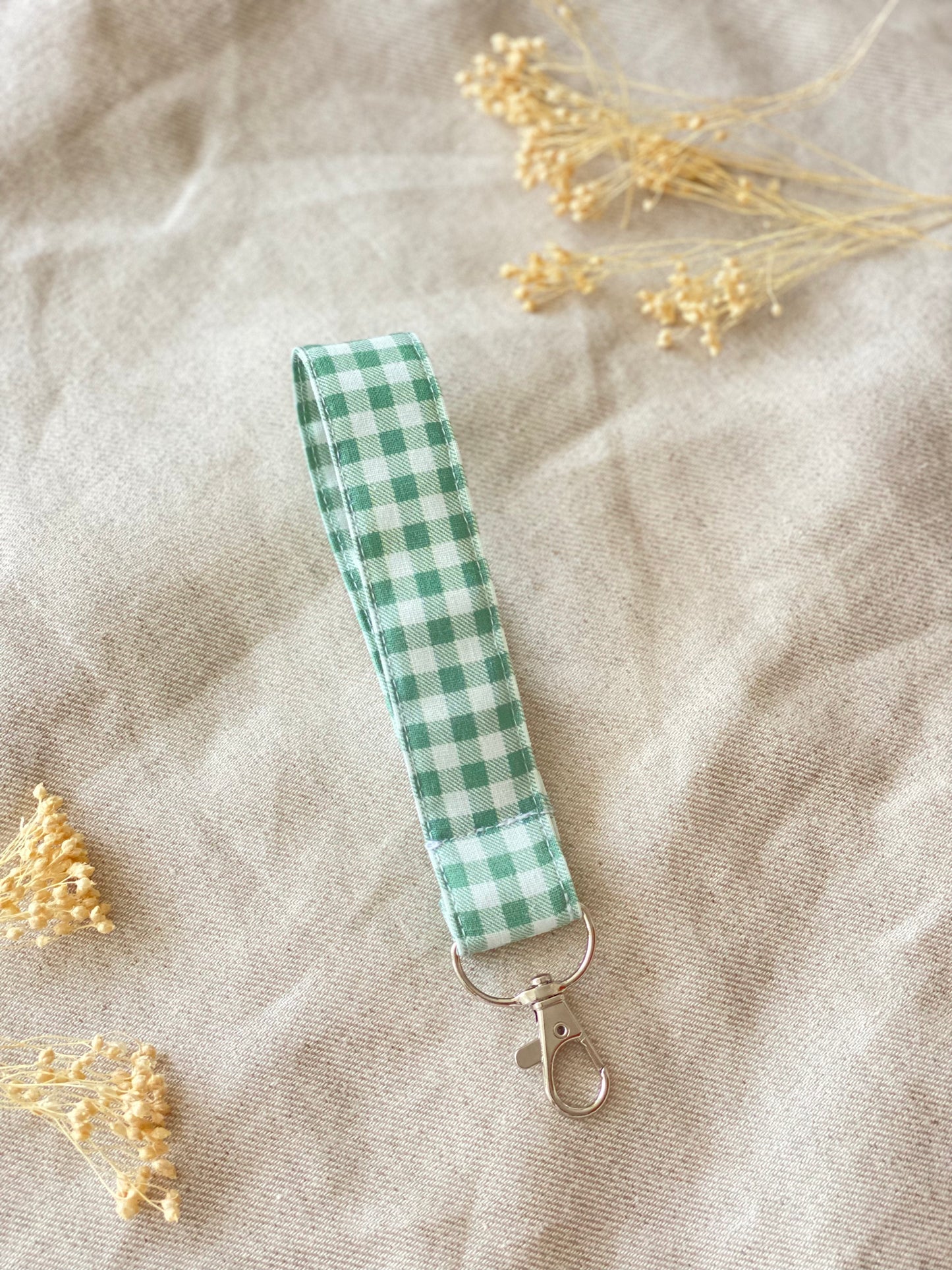 Llavero Vichy Verde