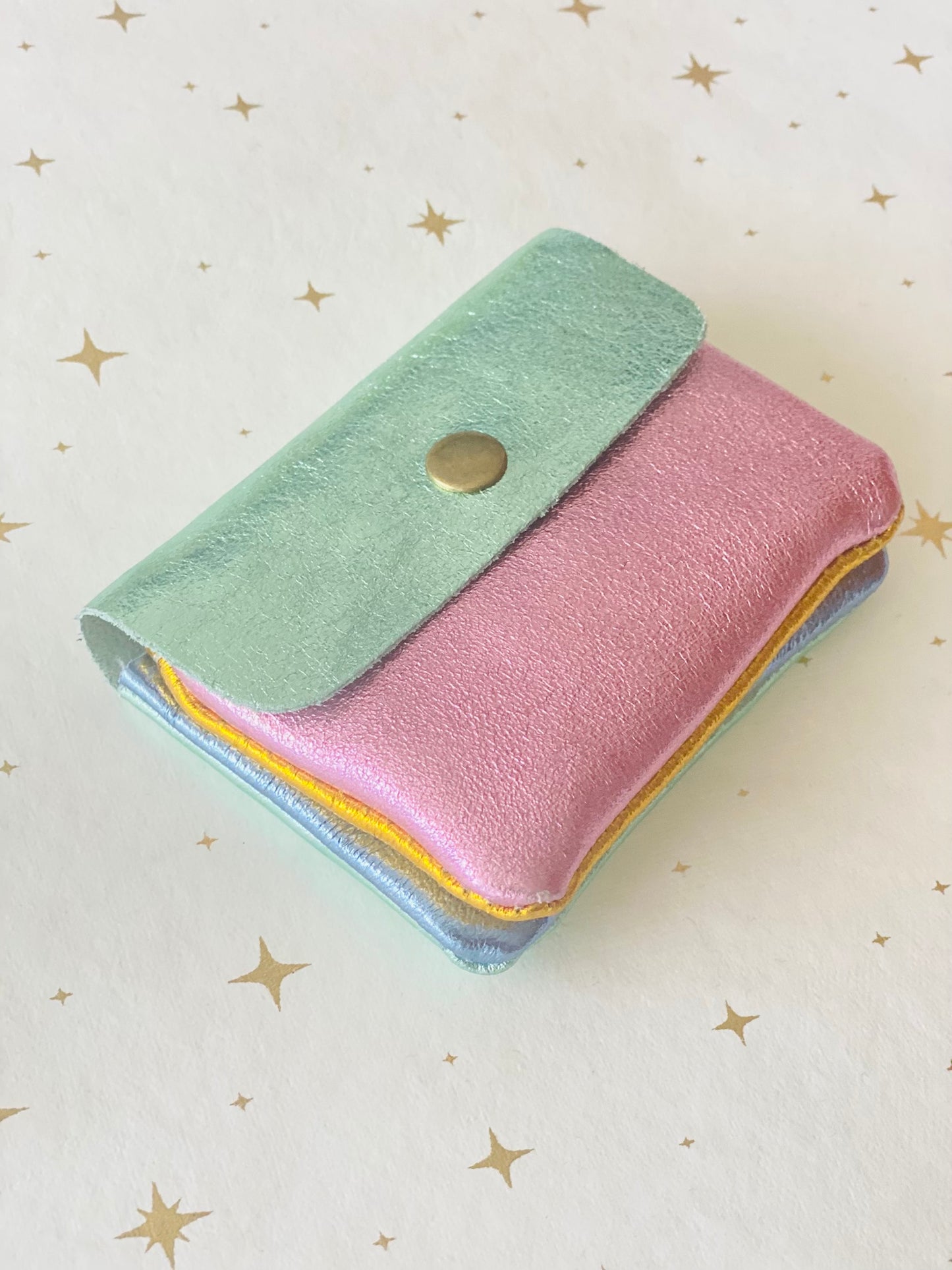 Monedero Metalizado Multicolor