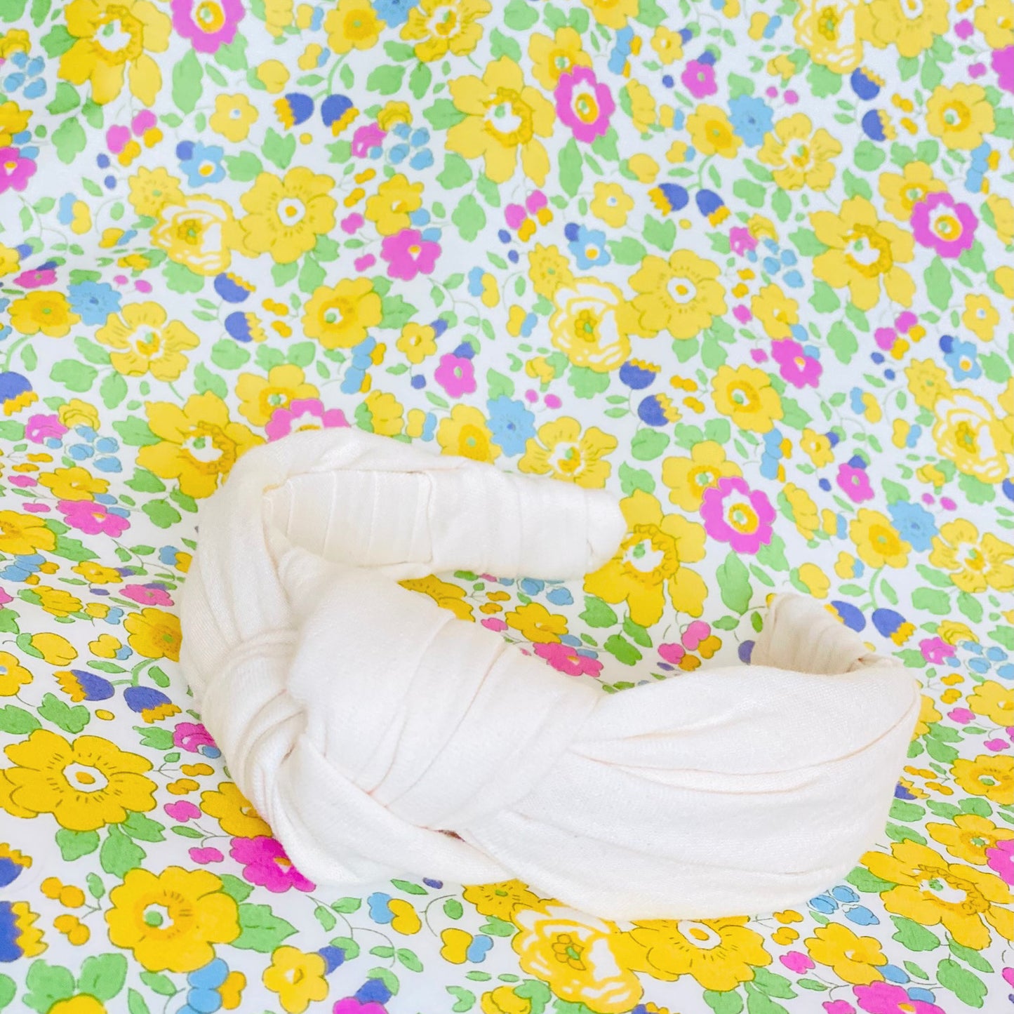 Diadema Nudo Bambula Beige