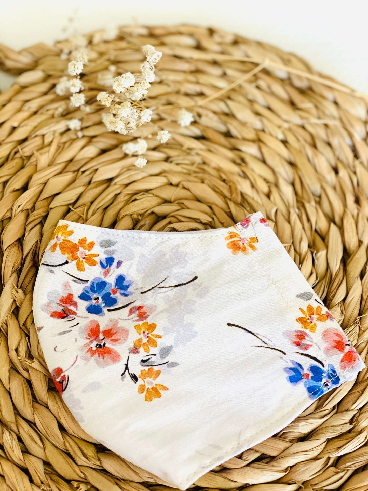 Mascarilla Flores Tostadas