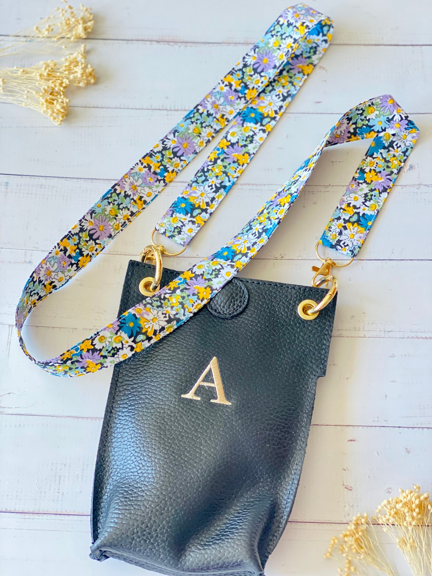 Bolso Porta Móvil Negro