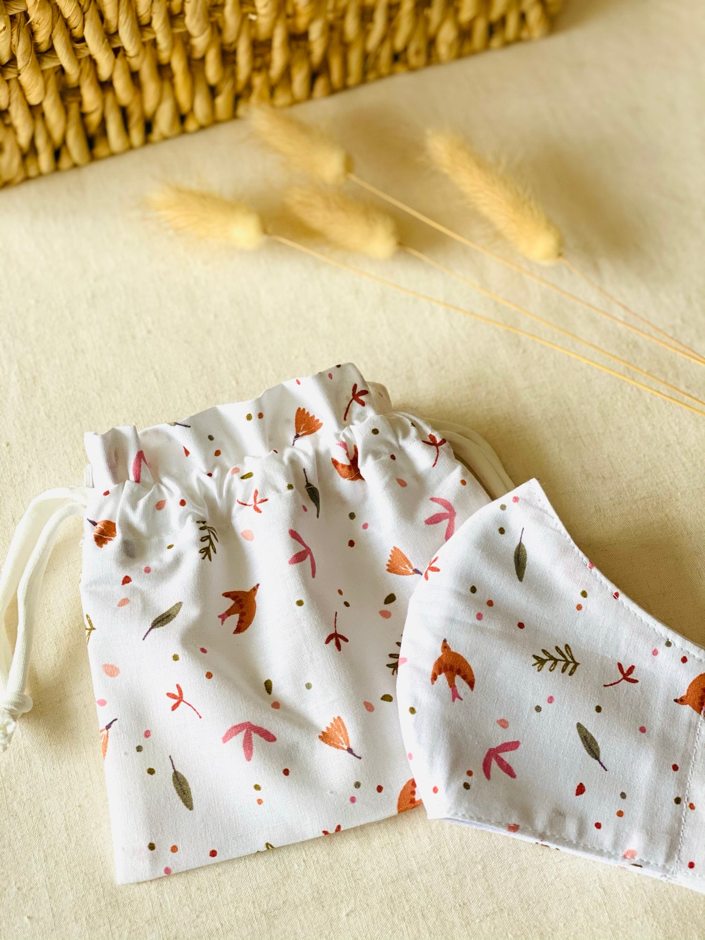 Mascarilla Pajaritos