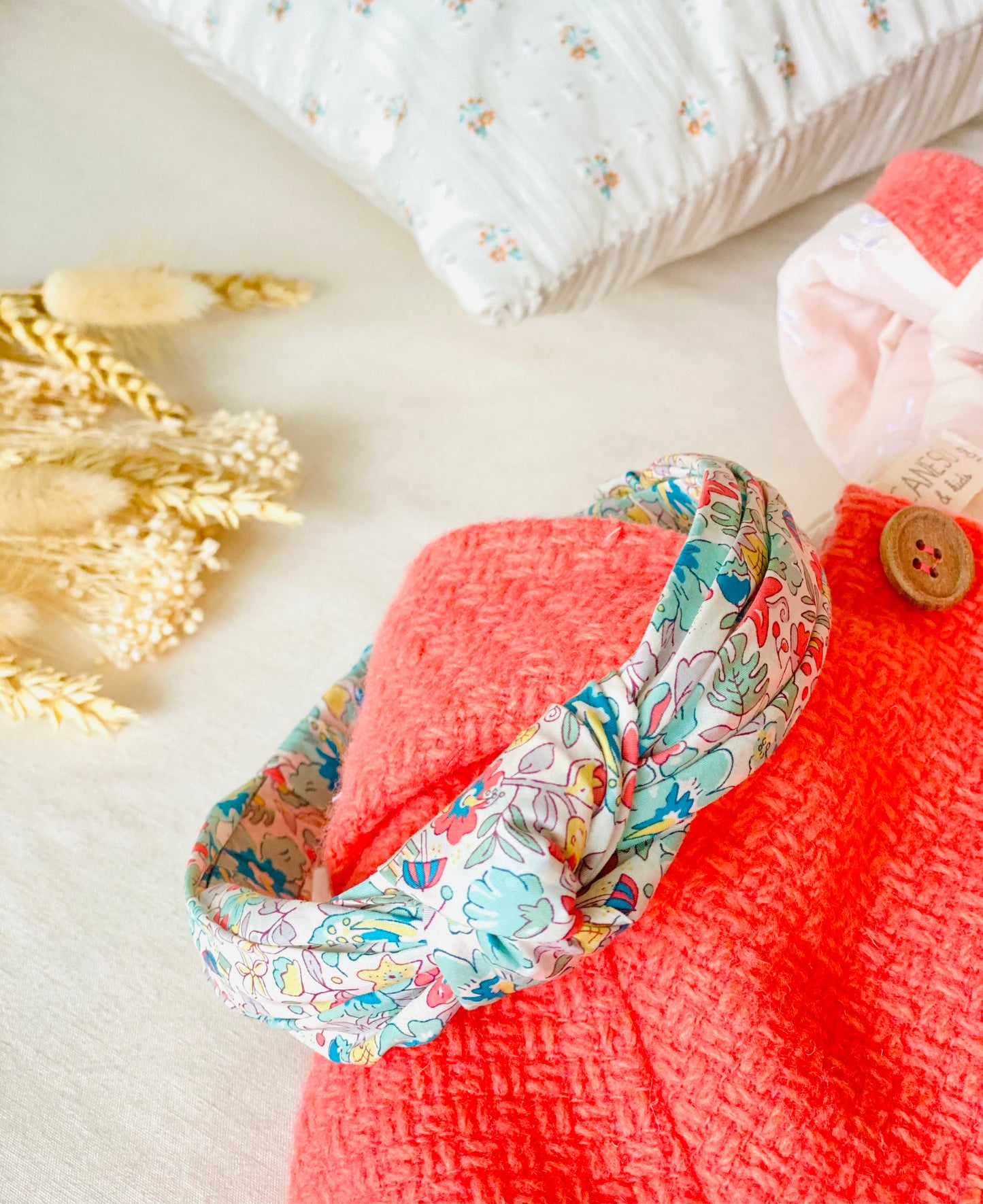 Diadema Nudo Liberty Floral