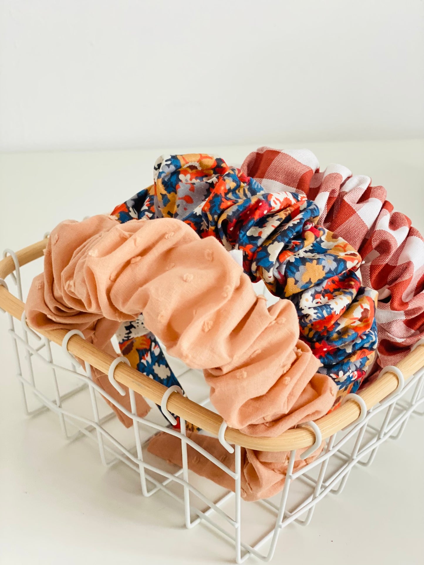 Diadema Scrunchie Liberty Tostado