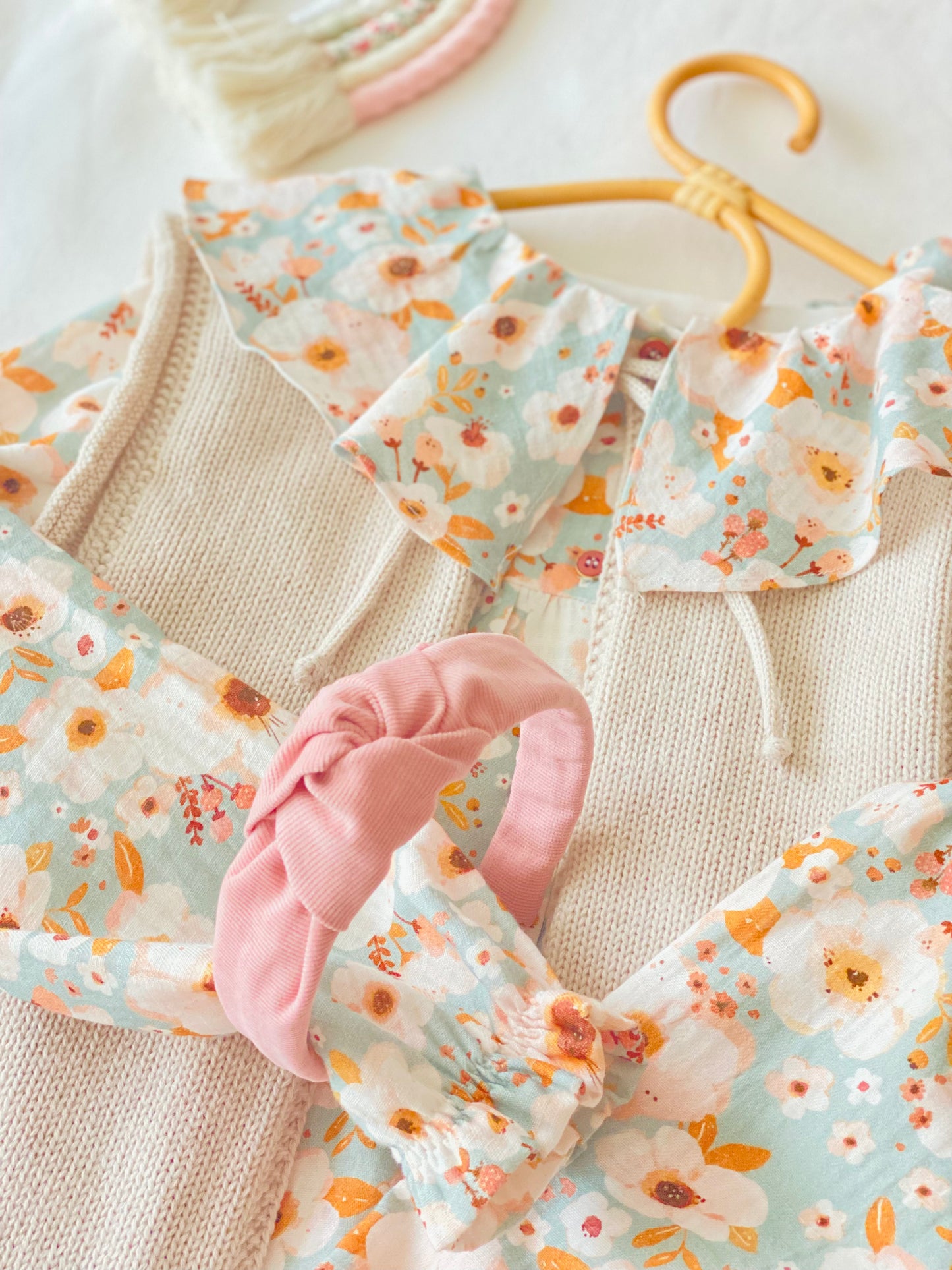 Diadema Nudo Micropana Rosa