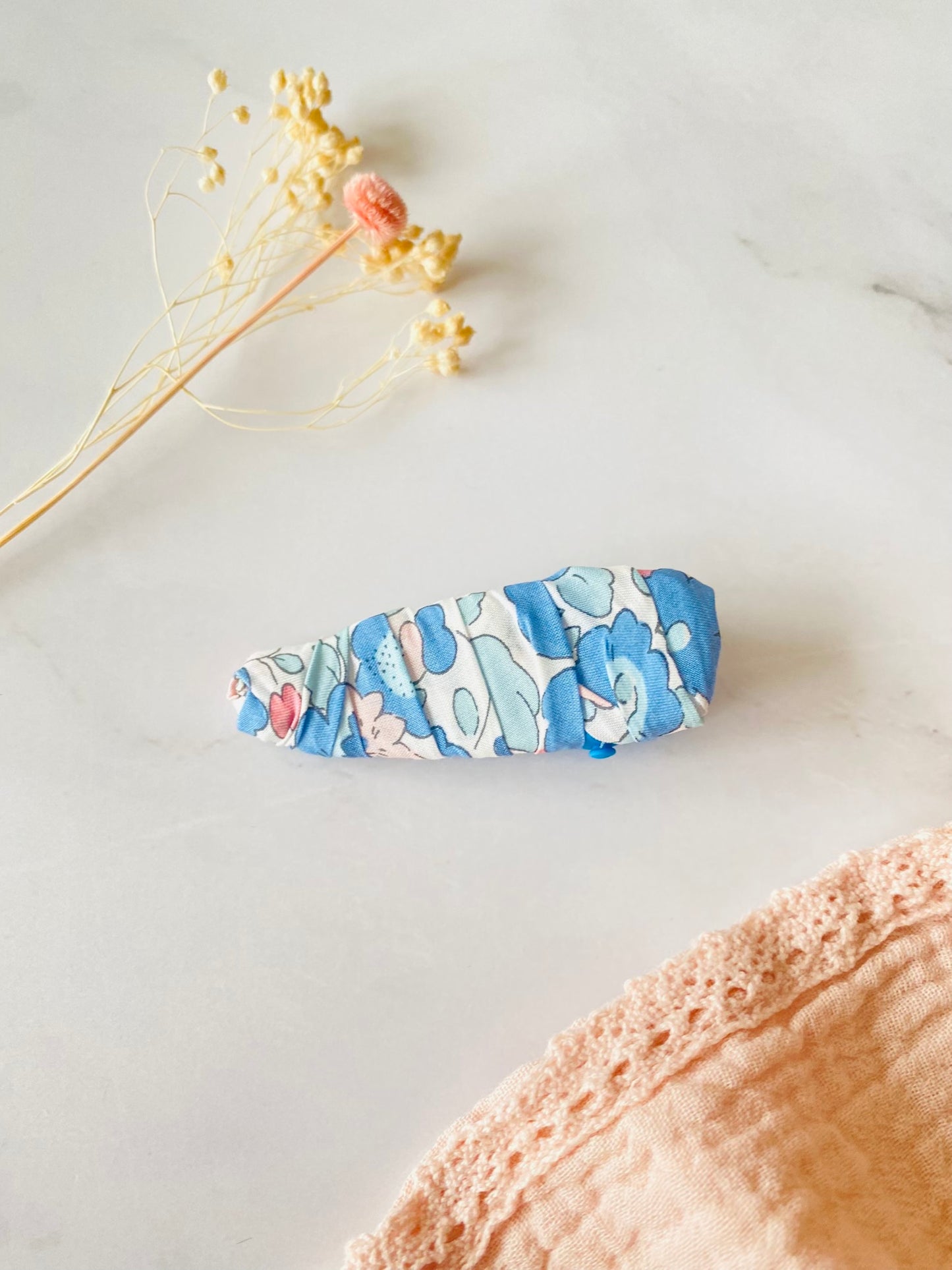 Pinza Forrada Liberty Betsy Azul Bebé