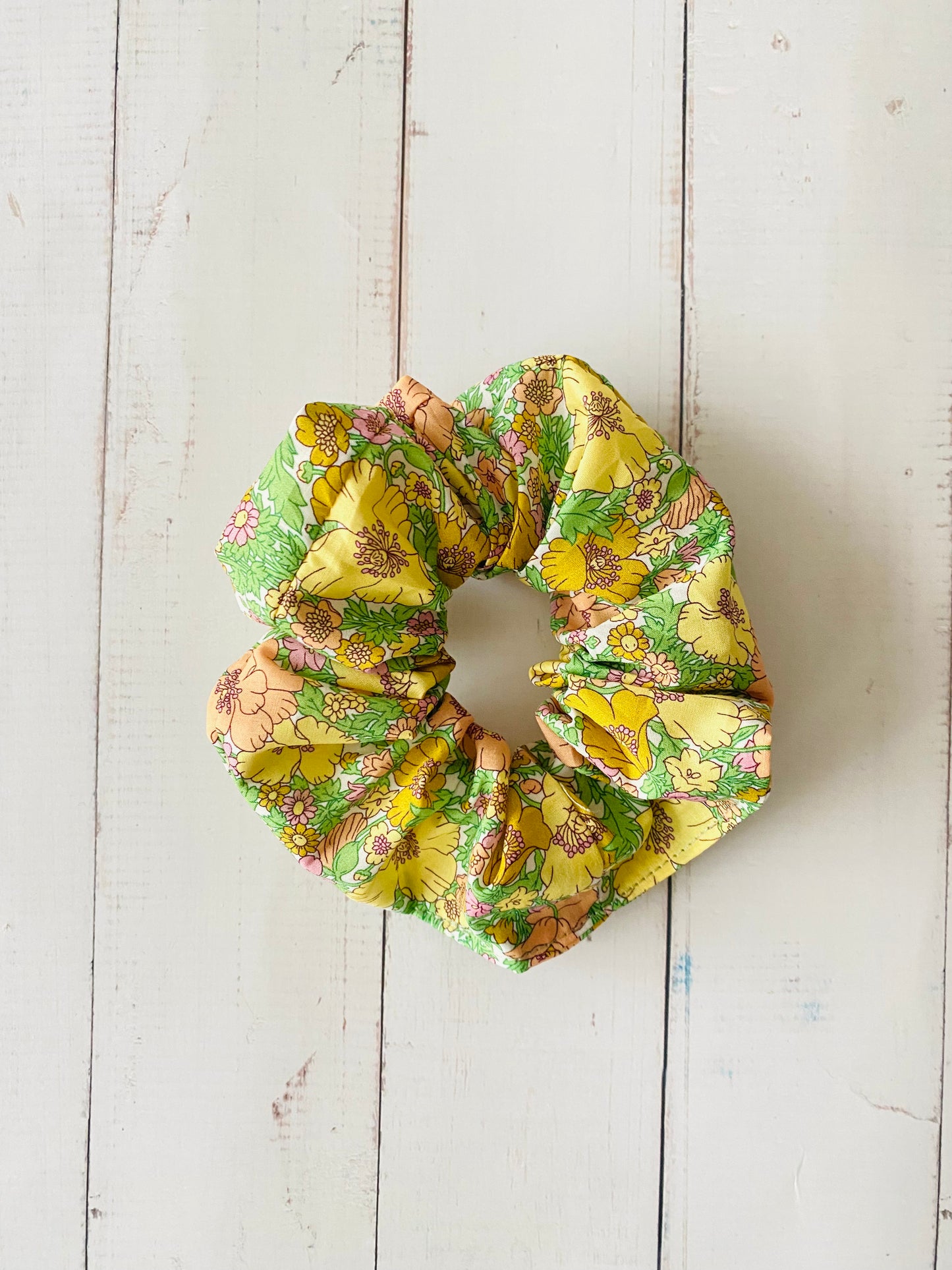 Scrunchie Liberty Toscana Amarillo