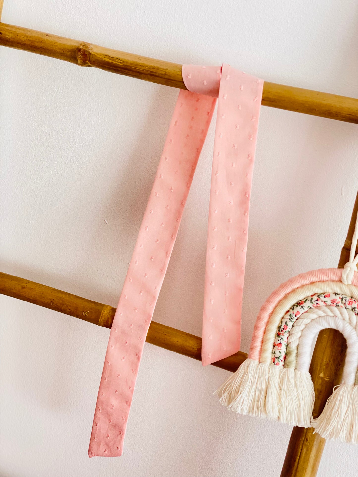 Cinta Plumeti Rosa