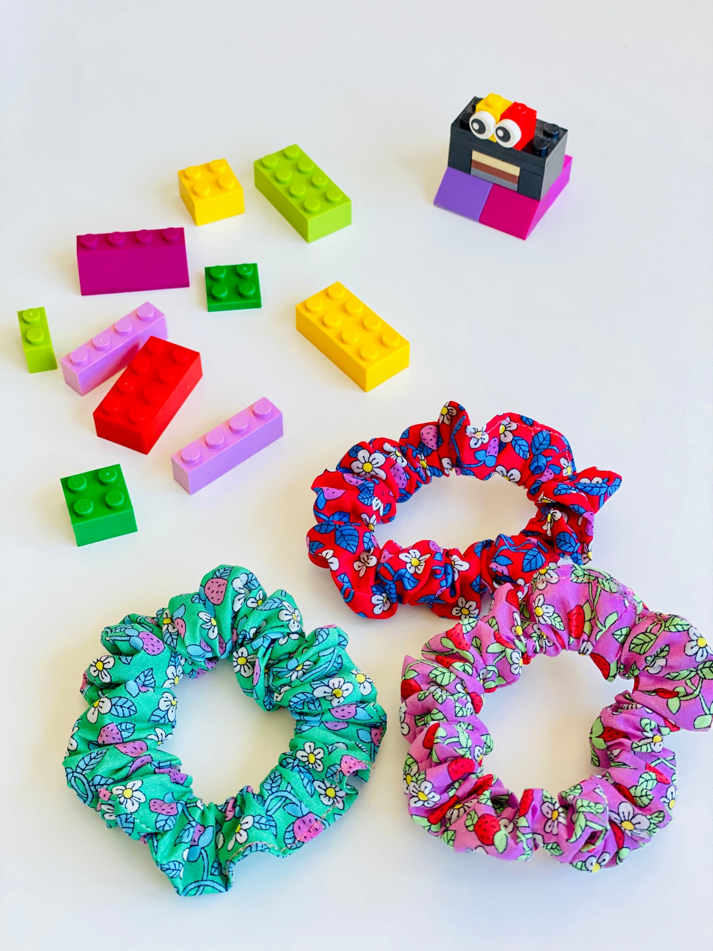 Pack Scrunchies Liberty Fresas