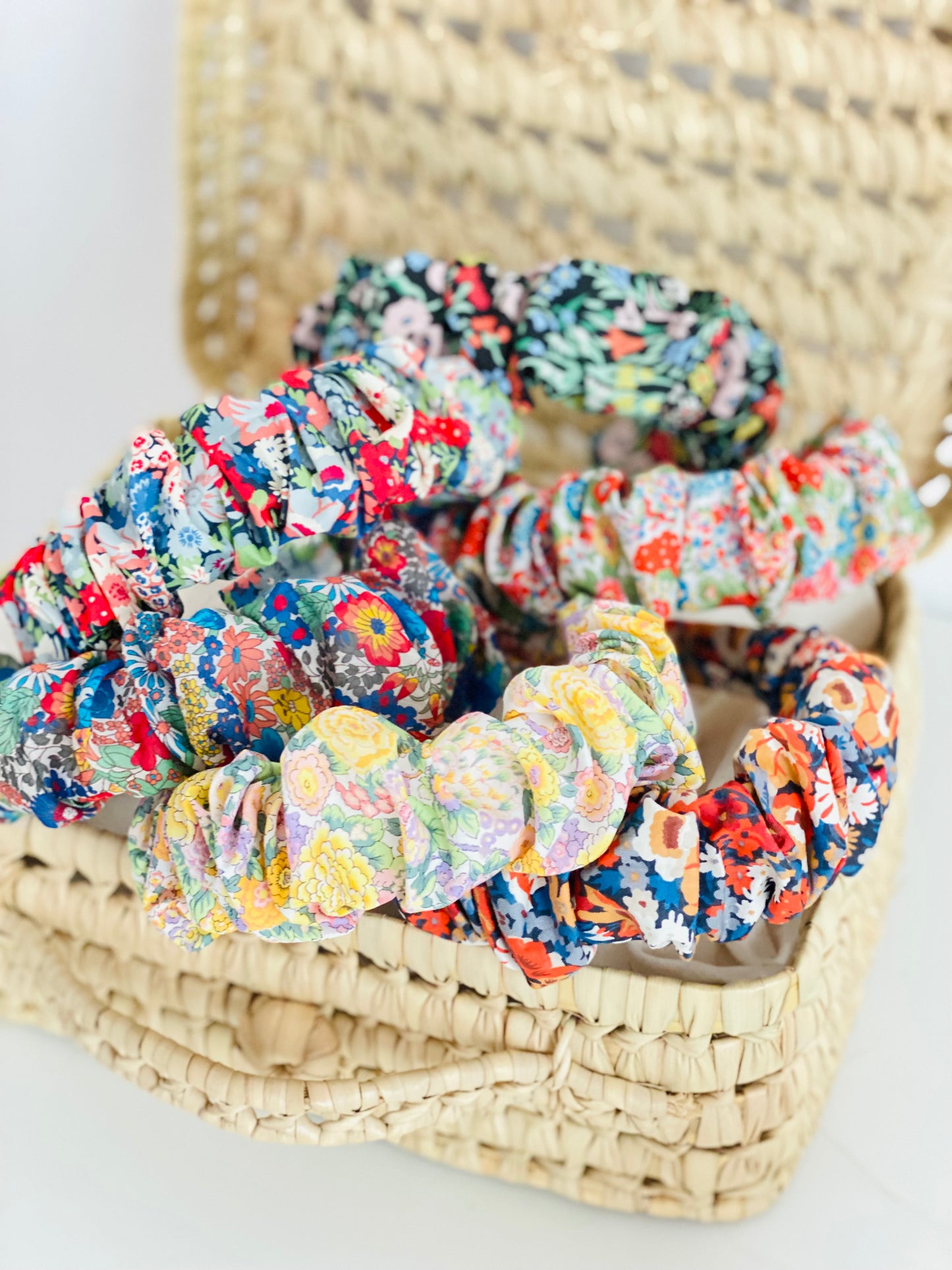 Diadema Scrunchie Liberty Verde