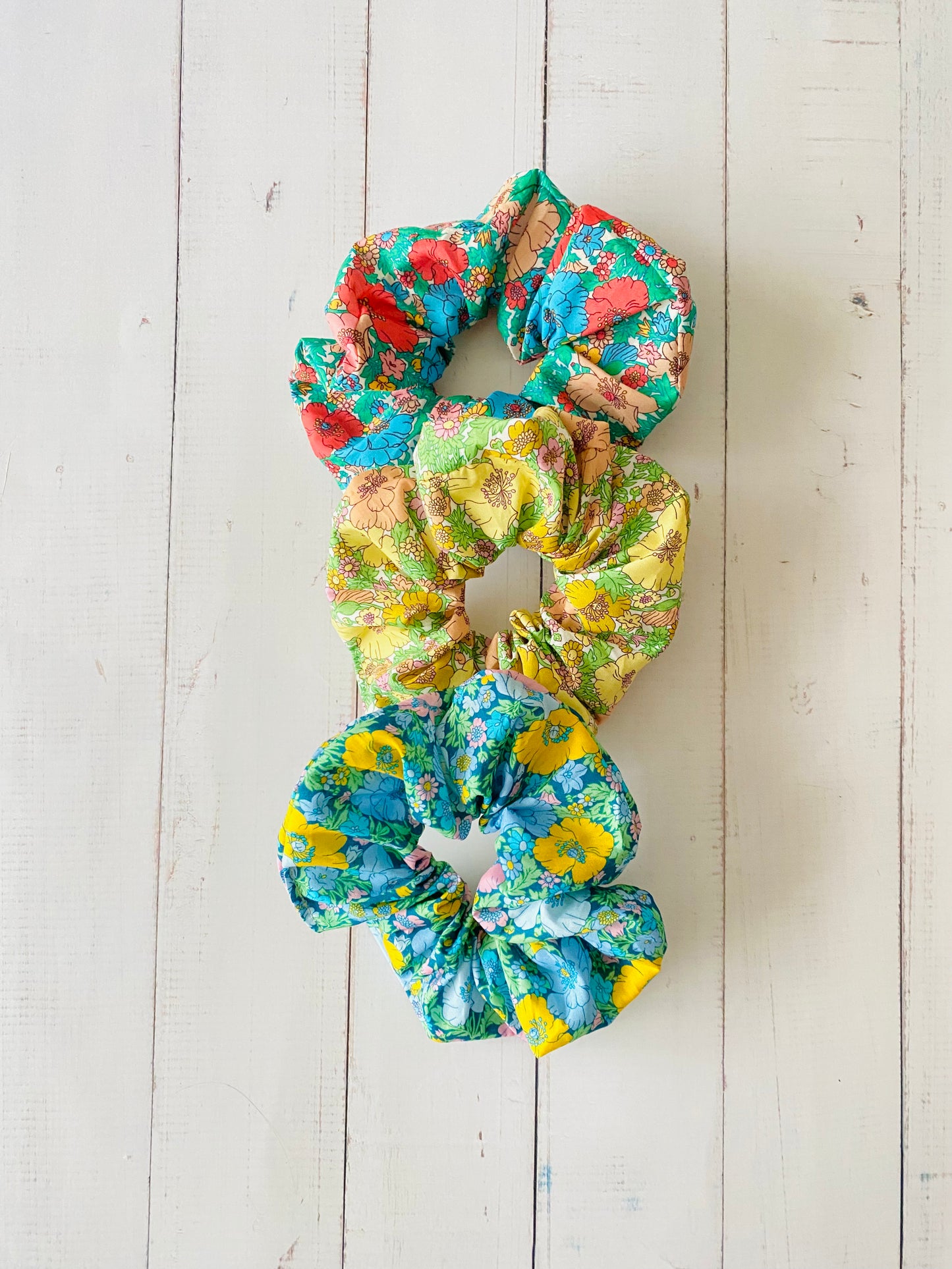 Scrunchie Liberty Toscana Amarillo