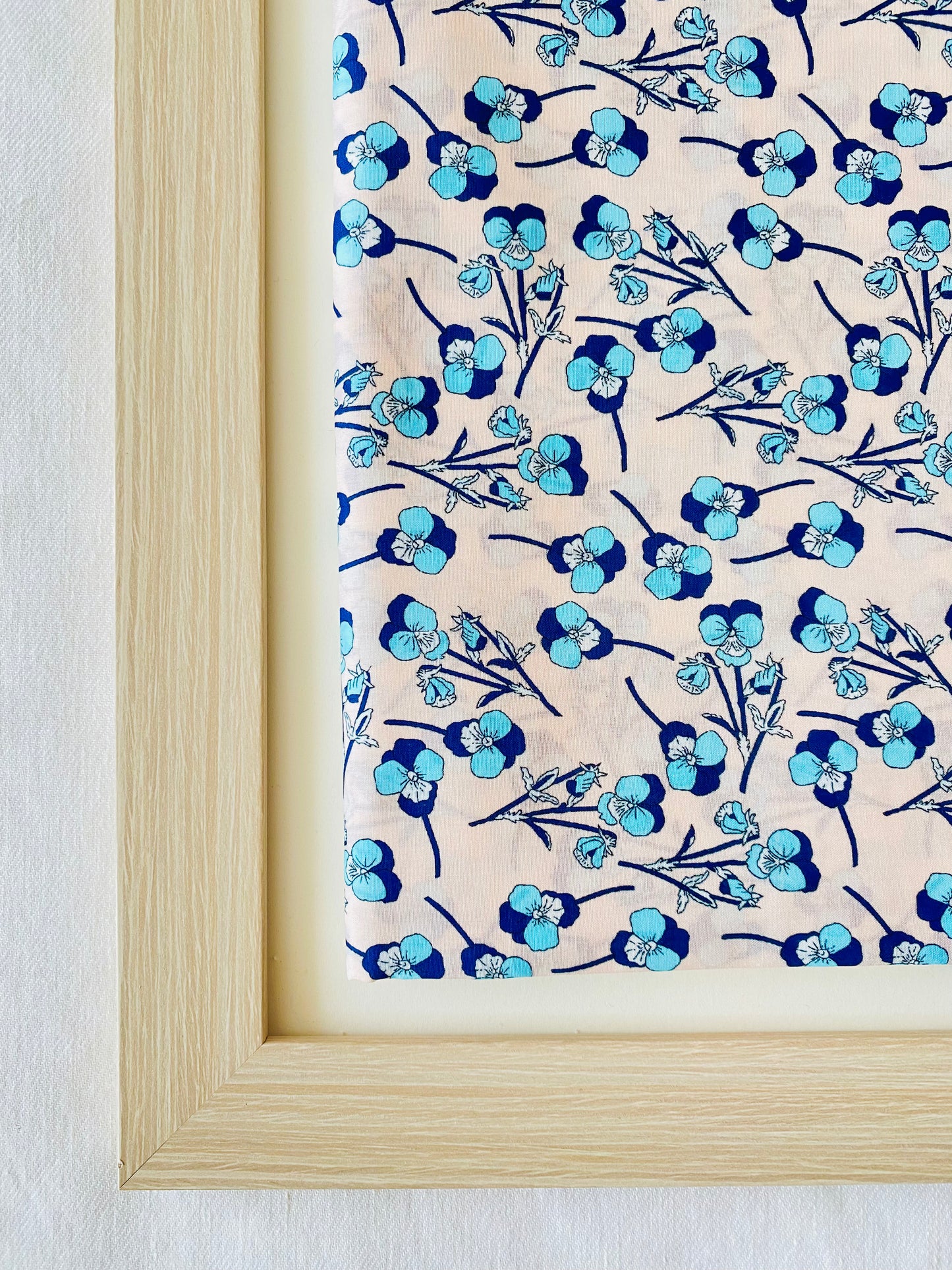 Cuelga Llaves Liberty Amapolas Azules