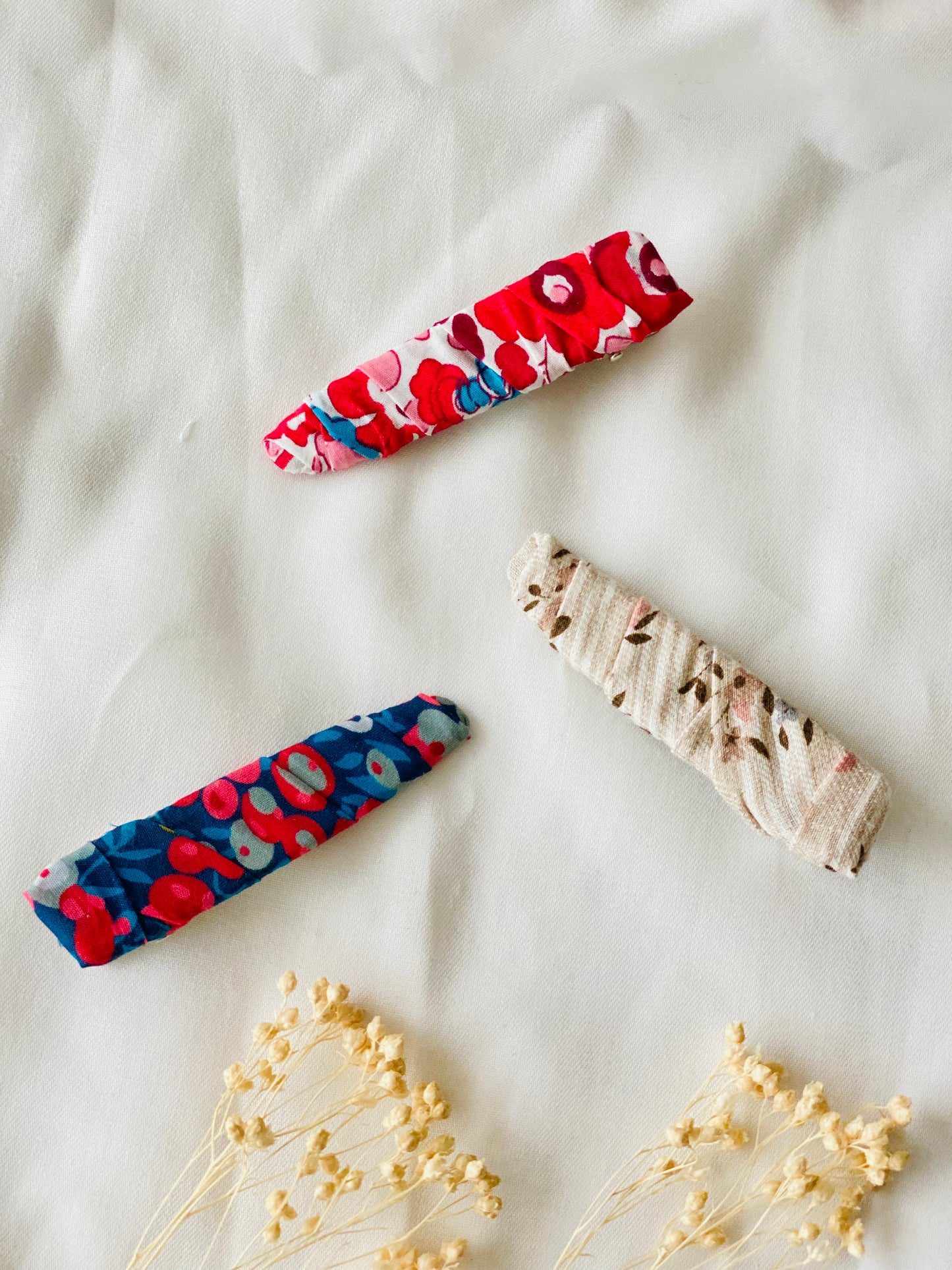 Pinza Forrada Liberty Betsy Rojo