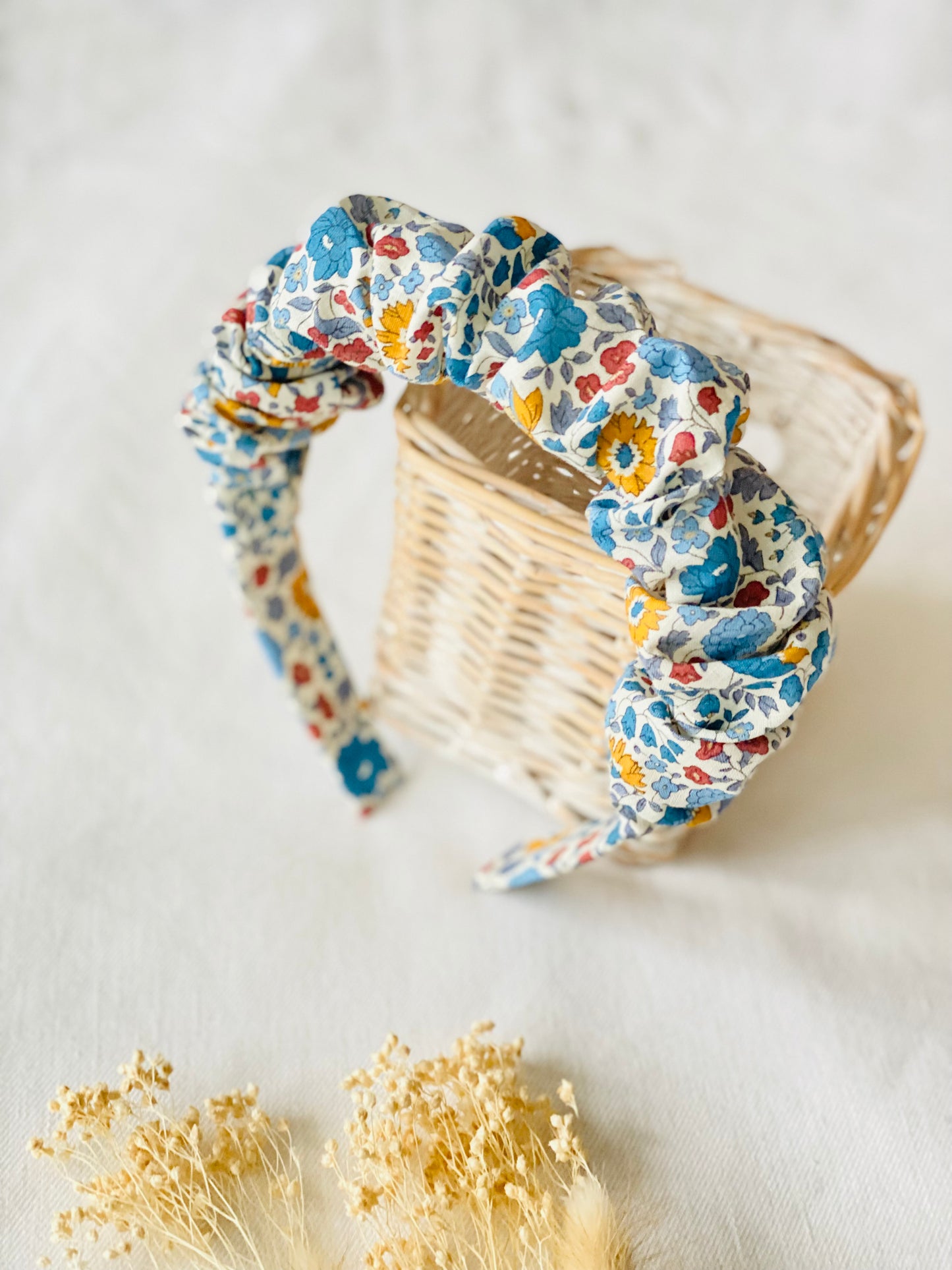 Diadema Scrunchie Liberty Poppy
