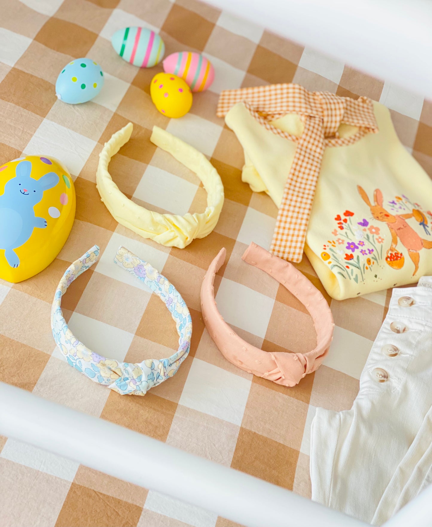 Diadema Nudo Plumeti Limonada