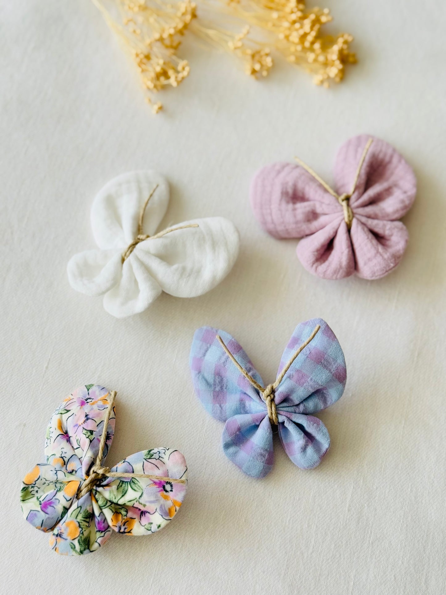 Mariposa Flores Lila