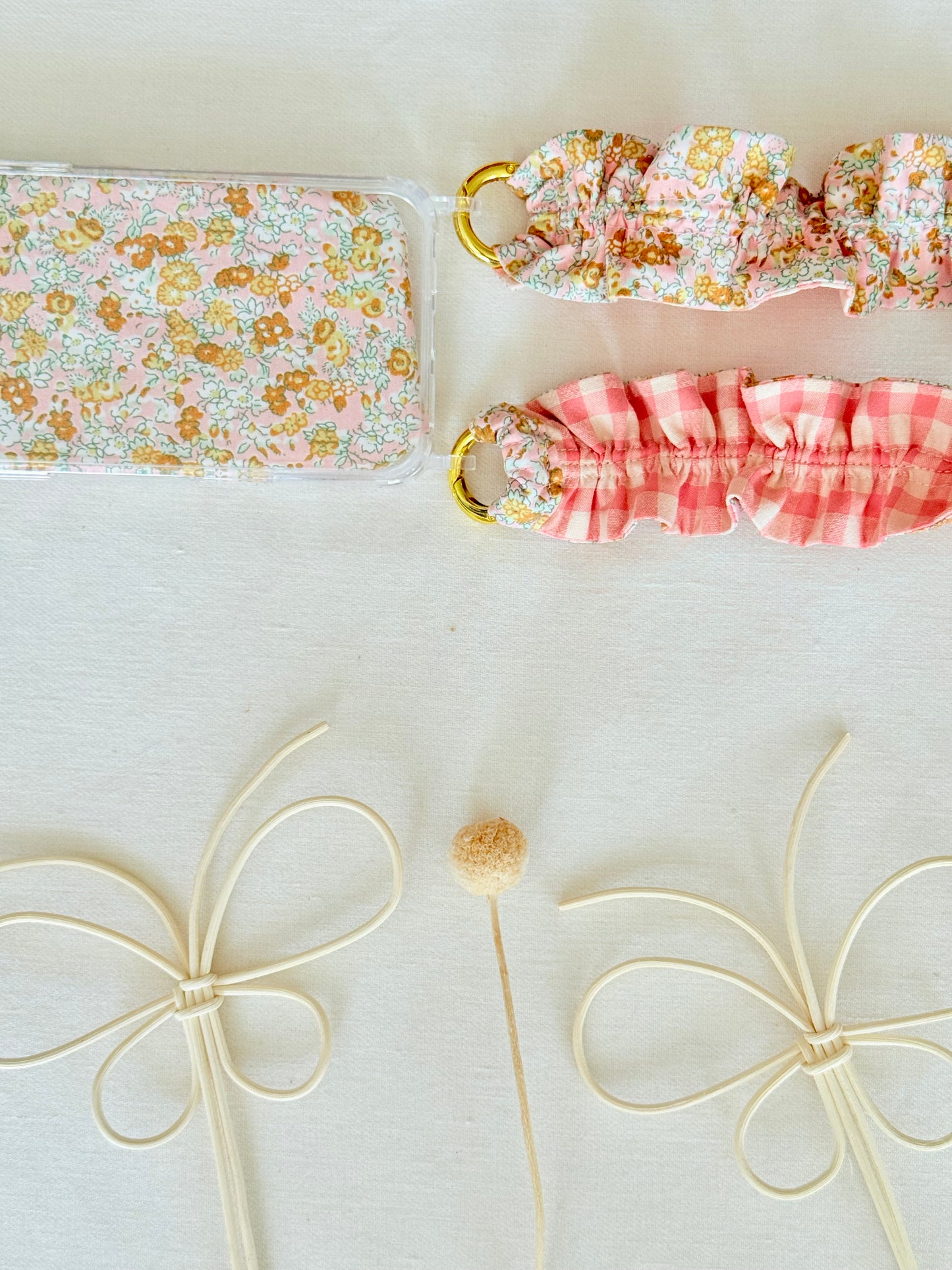 Conjunto Cuelga Movil Rizado Mireia y Vichy