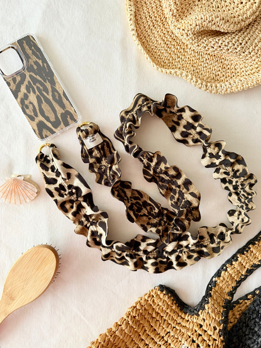 Conjunto Cuelga Movil Rizado Leopardo