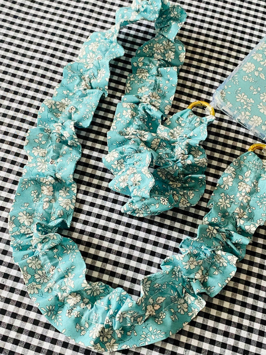 Conjunto Cuelga Movil Rizado Liberty Capel Turquesa