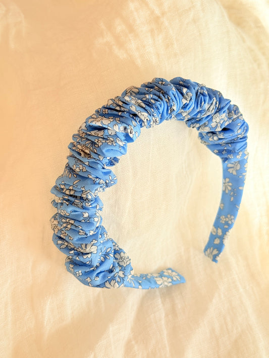 Diadema Scrunchie Liberty Tanna Azul