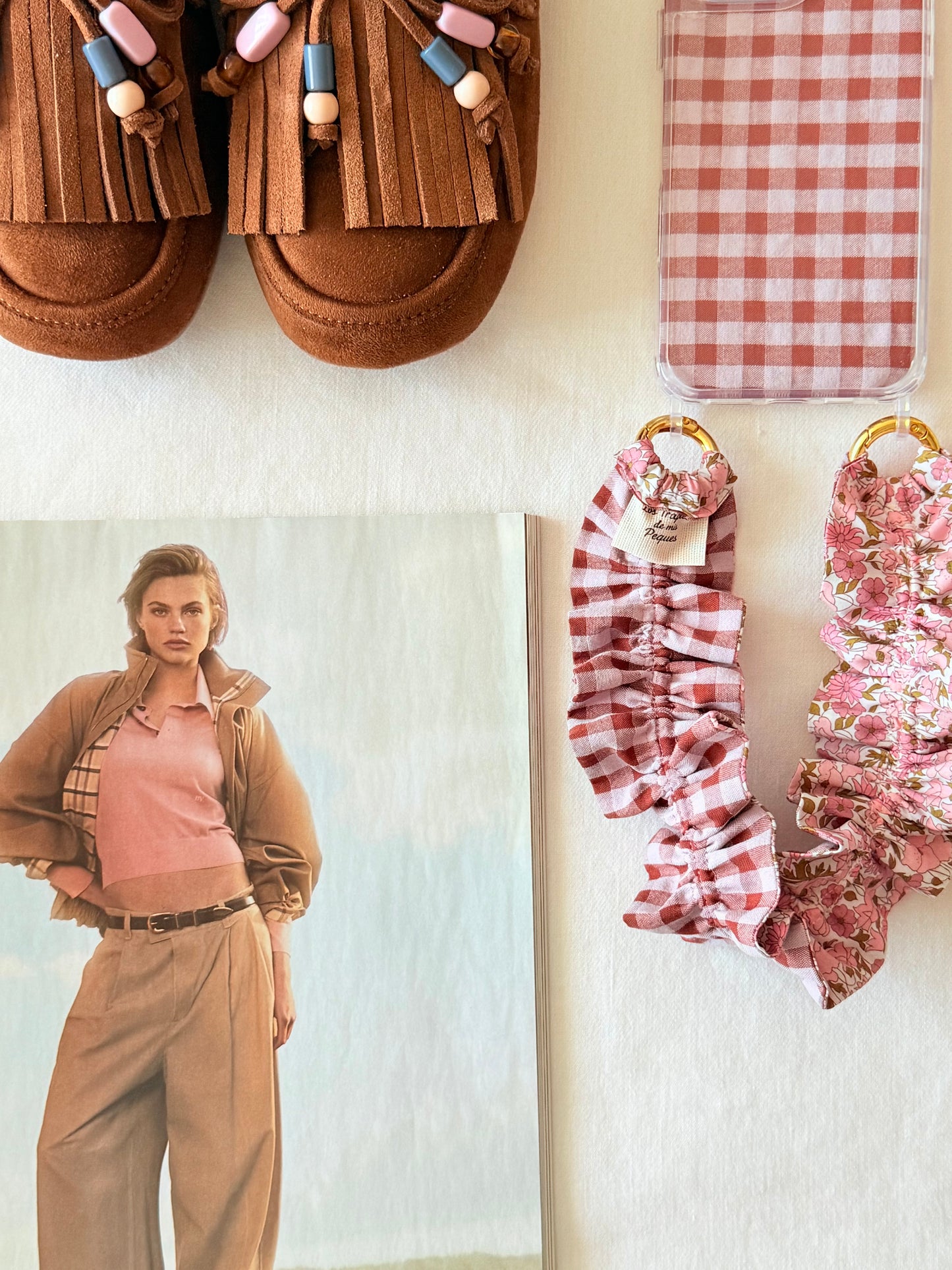 Conjunto Cuelga Movil Rizado Corto Liberty Primrose y Vichy