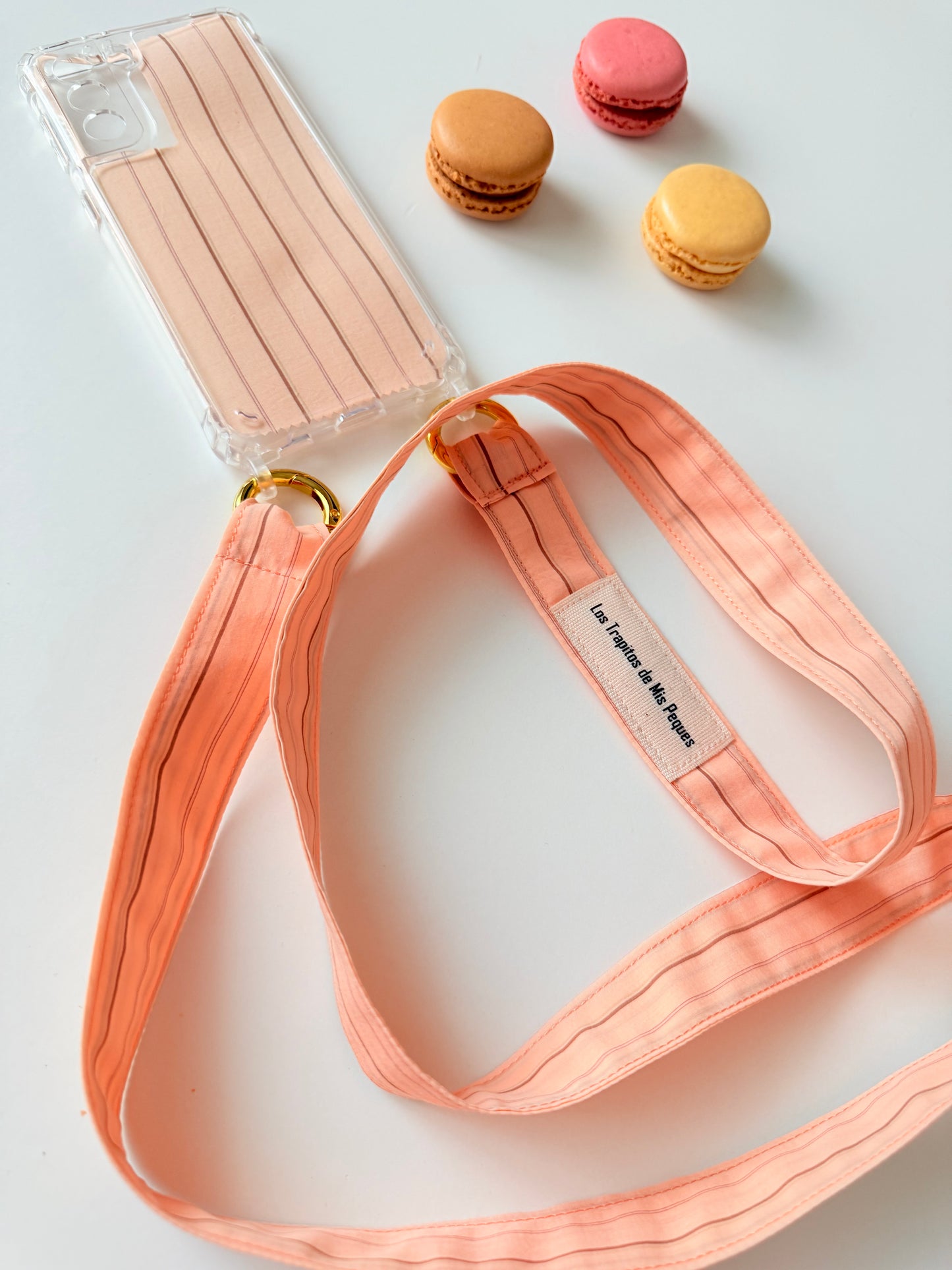 Conjunto Cuelga Móvil Lino Coral
